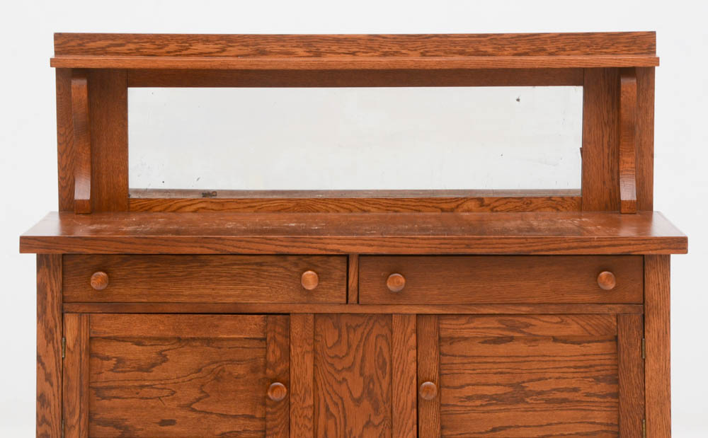 Antique Oak Buffet