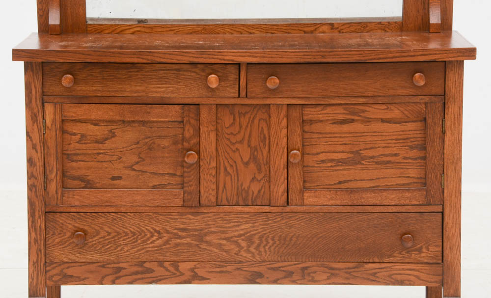 Antique Oak Buffet