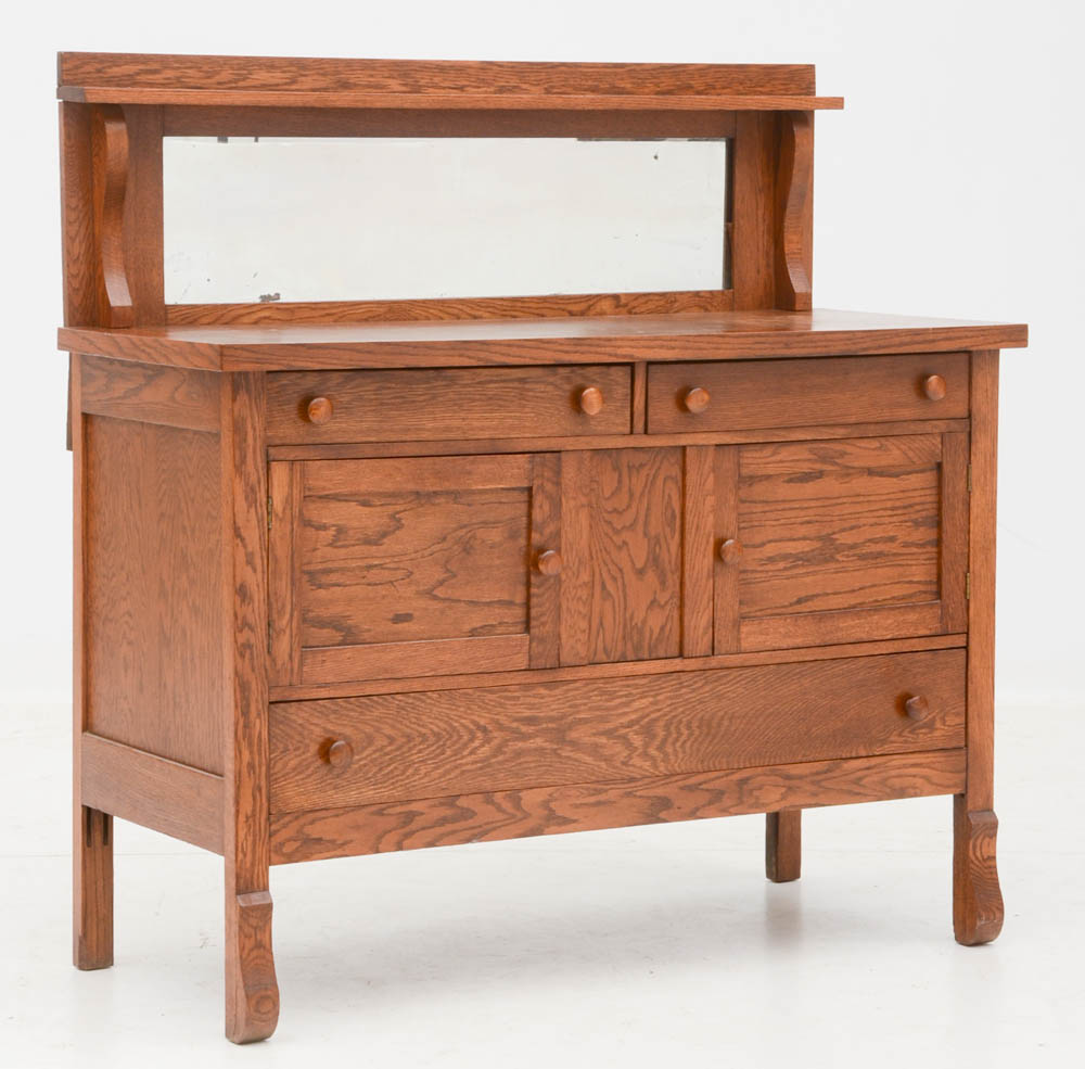Antique Oak Buffet