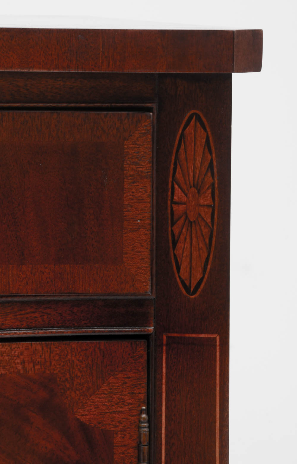 Hickory Chair Serpentine Mahogany Sideboard