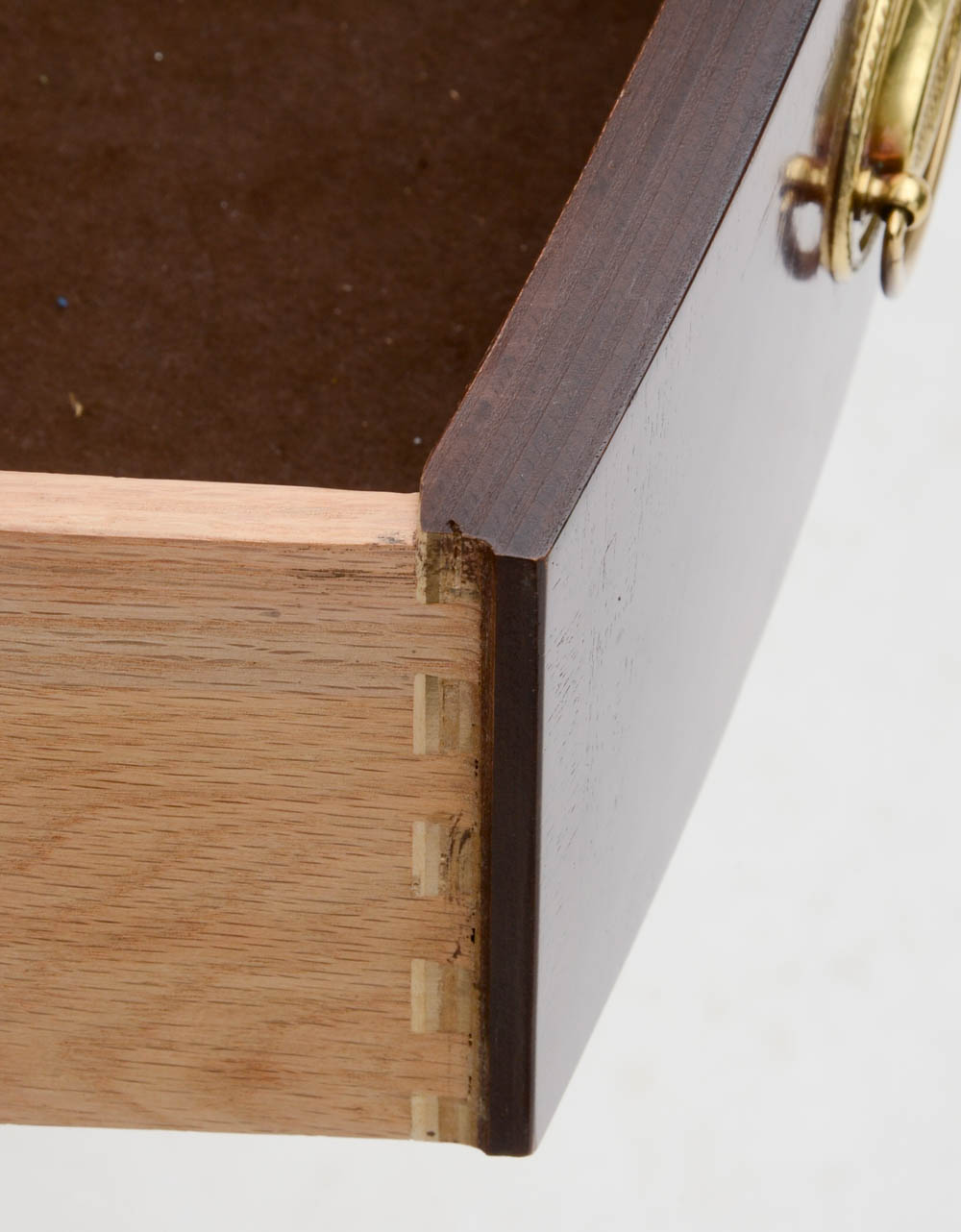 Hickory Chair Serpentine Mahogany Sideboard