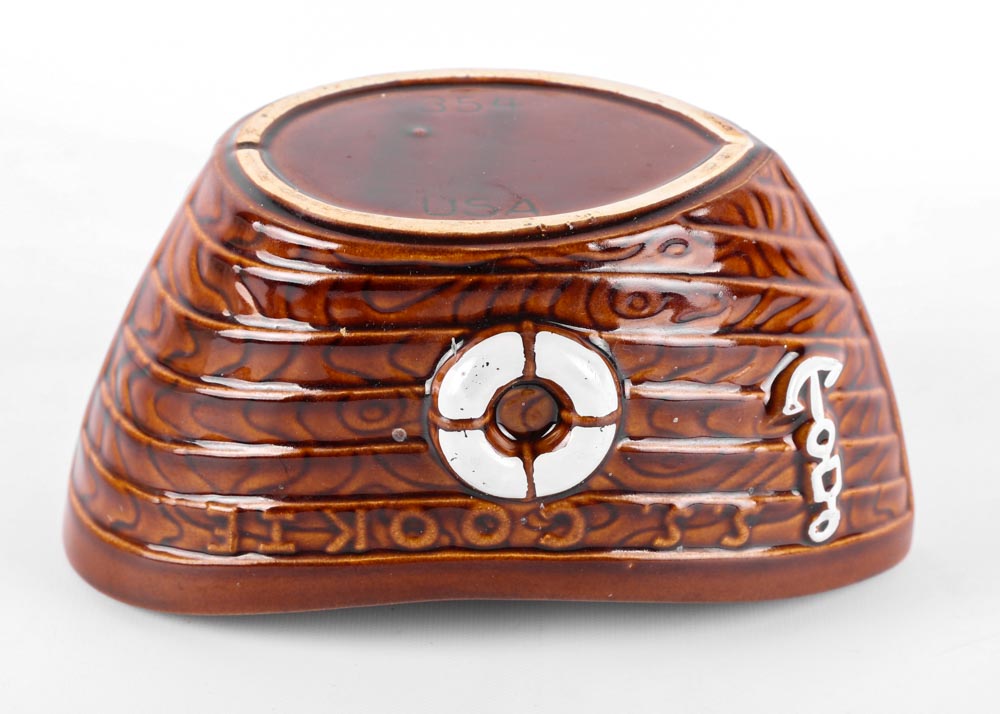 Vintage McCoy Tugboat Cookie Jar