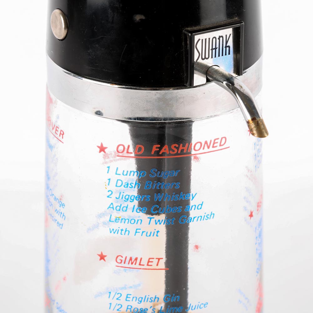 Vintage SWANK Drink Master