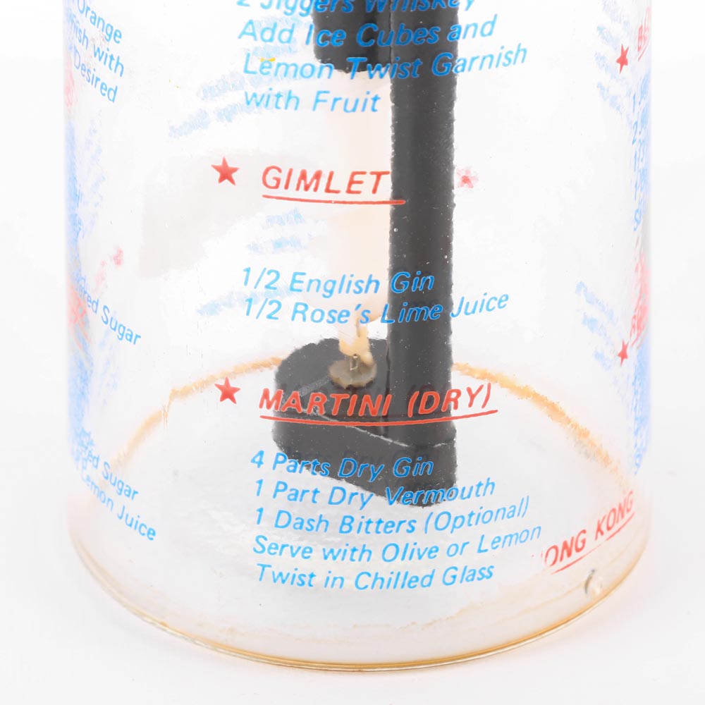 Vintage SWANK Drink Master