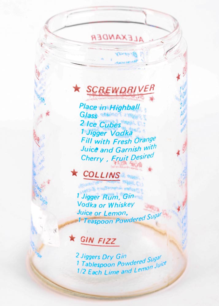 Vintage SWANK Drink Master