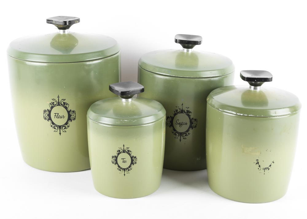 Vintage West Bend Canister Set