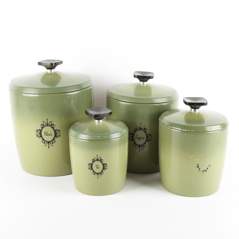 Vintage West Bend Canister Set