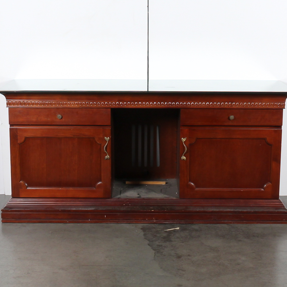 CF Kent Granite Top Cherry Veneer Sideboard