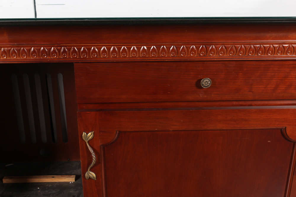 CF Kent Granite Top Cherry Veneer Sideboard