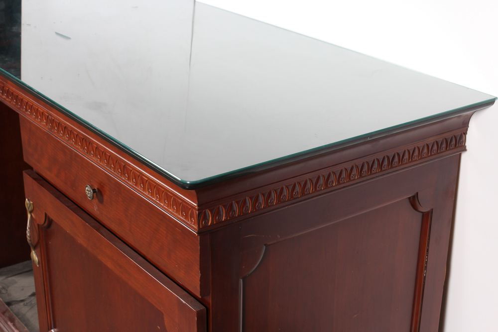 CF Kent Granite Top Cherry Veneer Sideboard