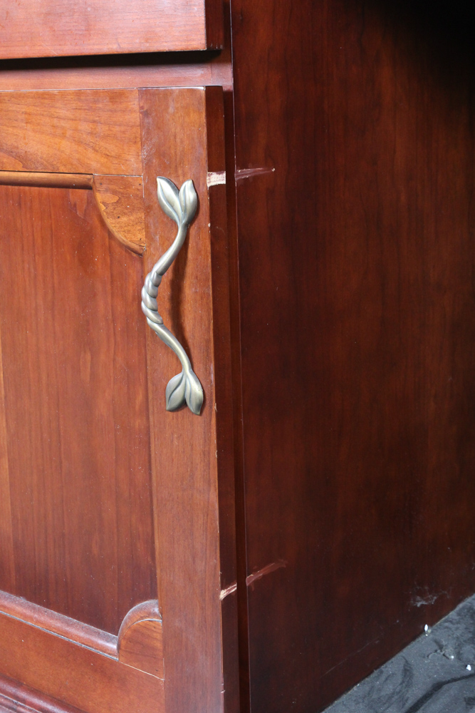 CF Kent Granite Top Cherry Veneer Sideboard