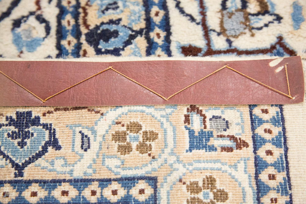 Hand-Knotted Nain Area Rug