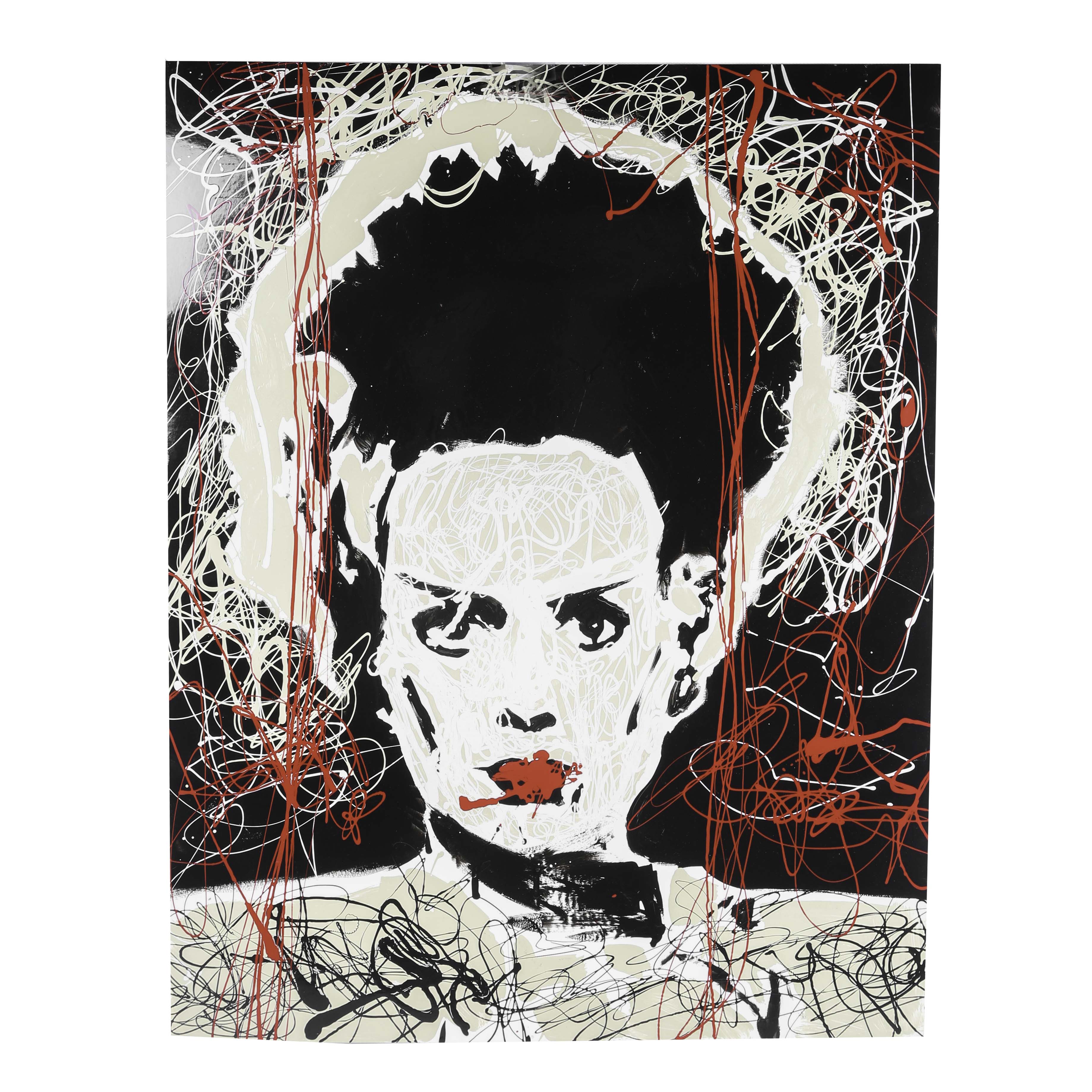 Michael Kulick Original Painting on Poster Board