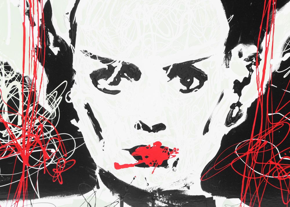 Michael Kulick Original Painting on Poster Board