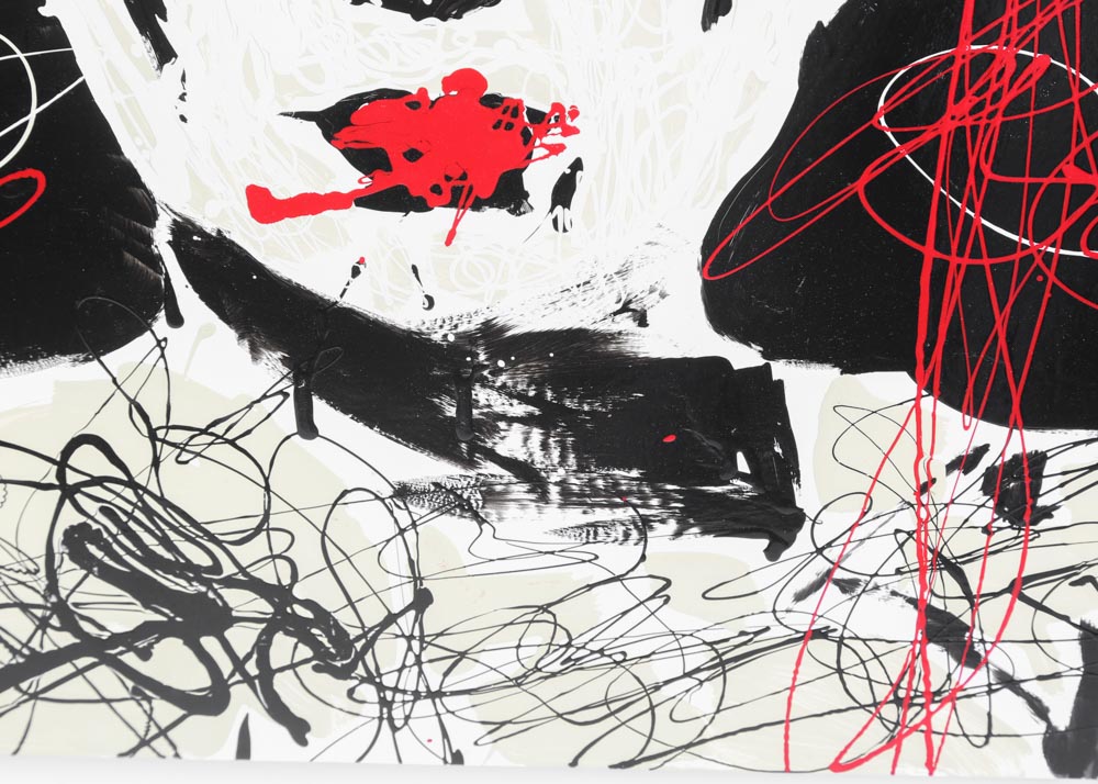 Michael Kulick Original Painting on Poster Board