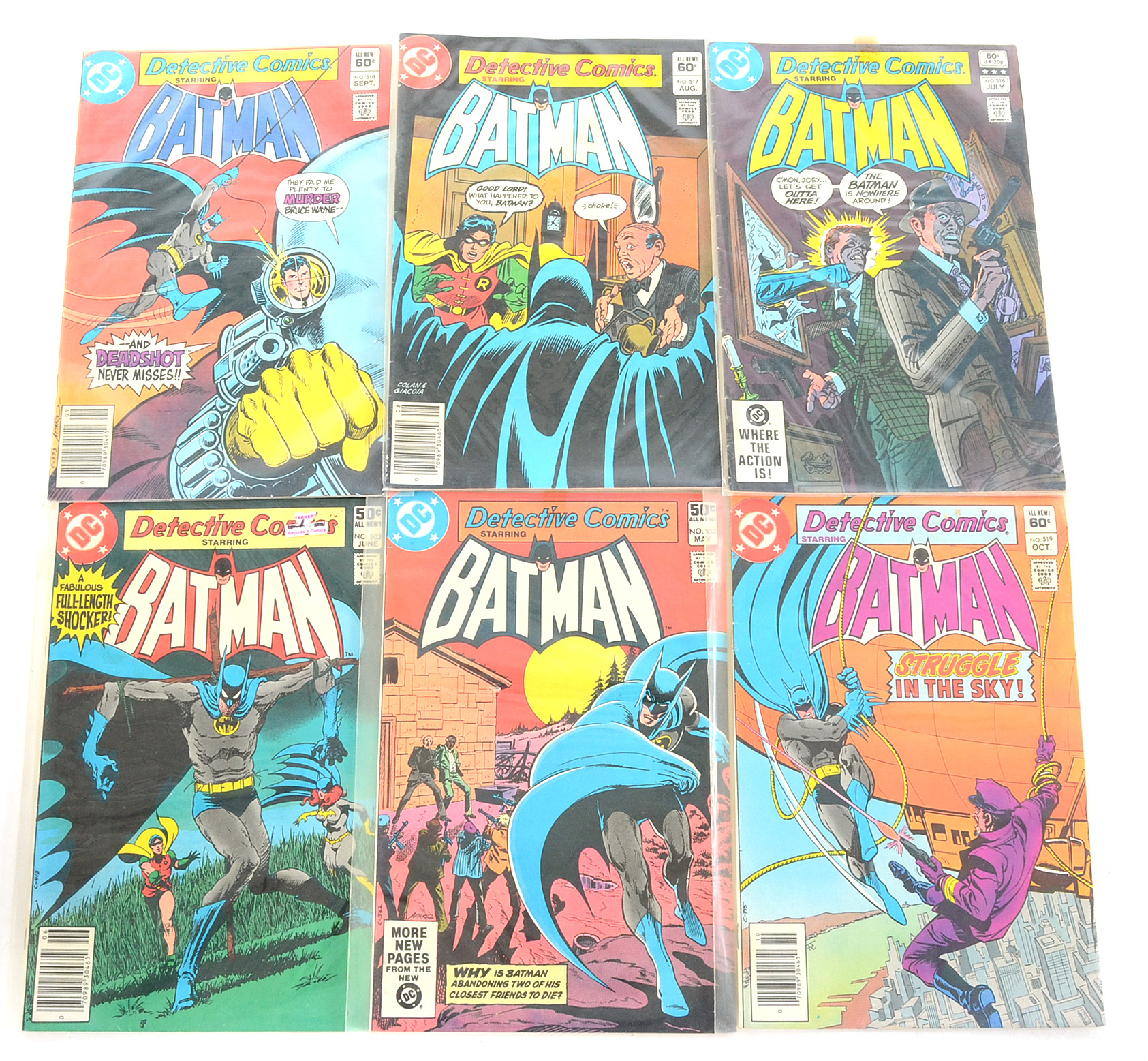 Bronze and Modern Age “Detective Comics”