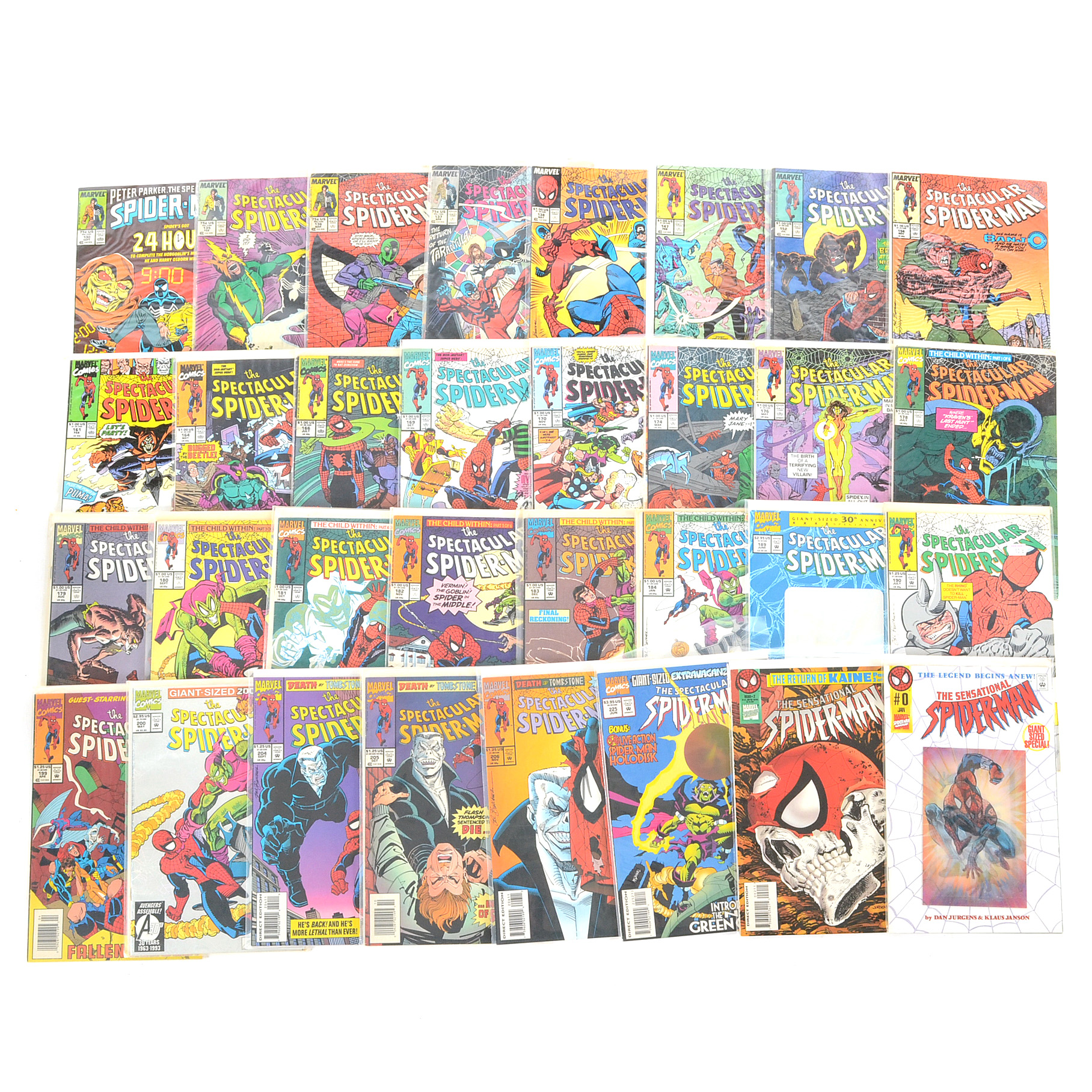 Modern Age Spider-Man with Last Harry Osborne Appearance and Sensational Issue 0