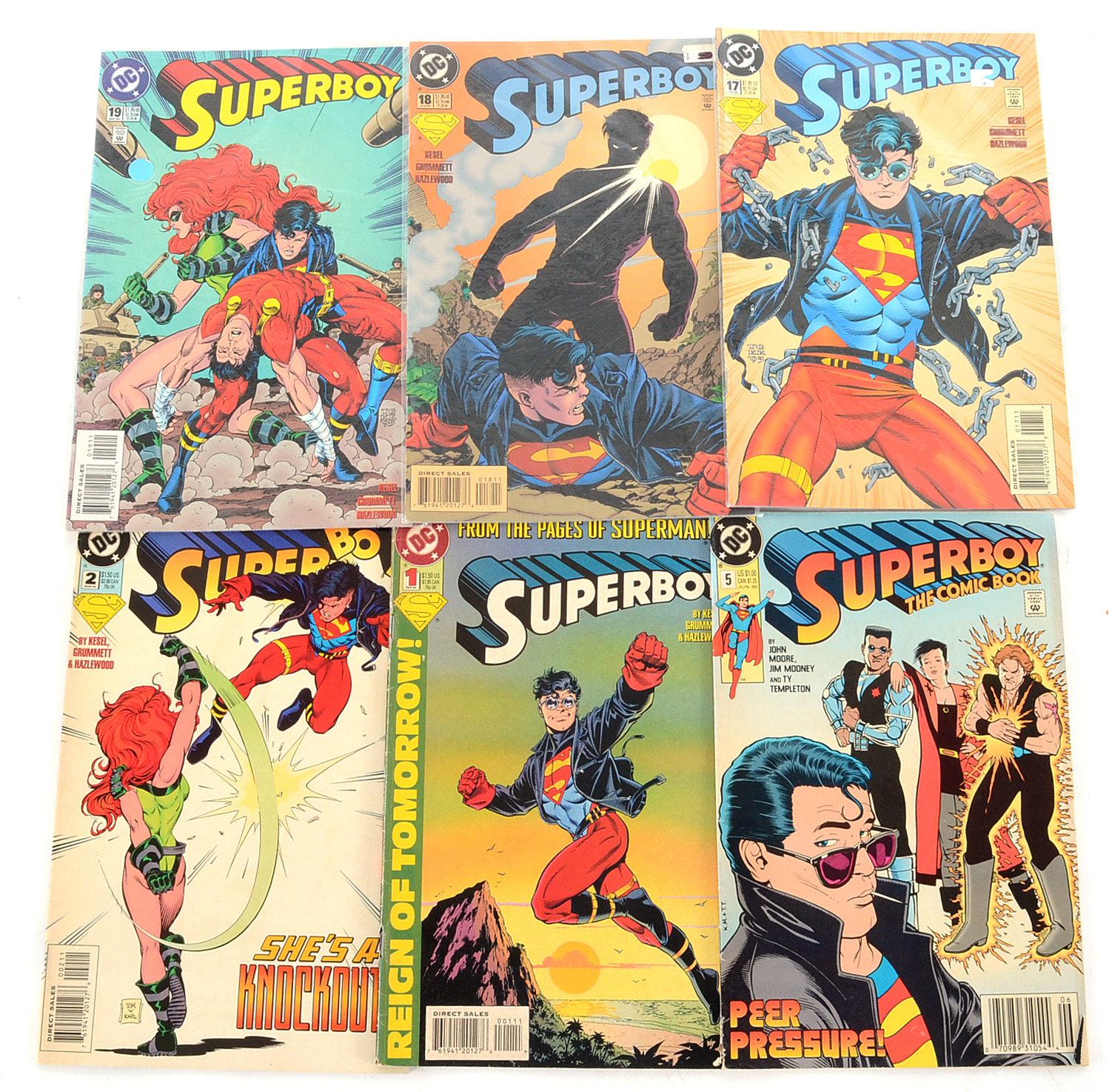 DC "Superboy" Second and Third Series Comics