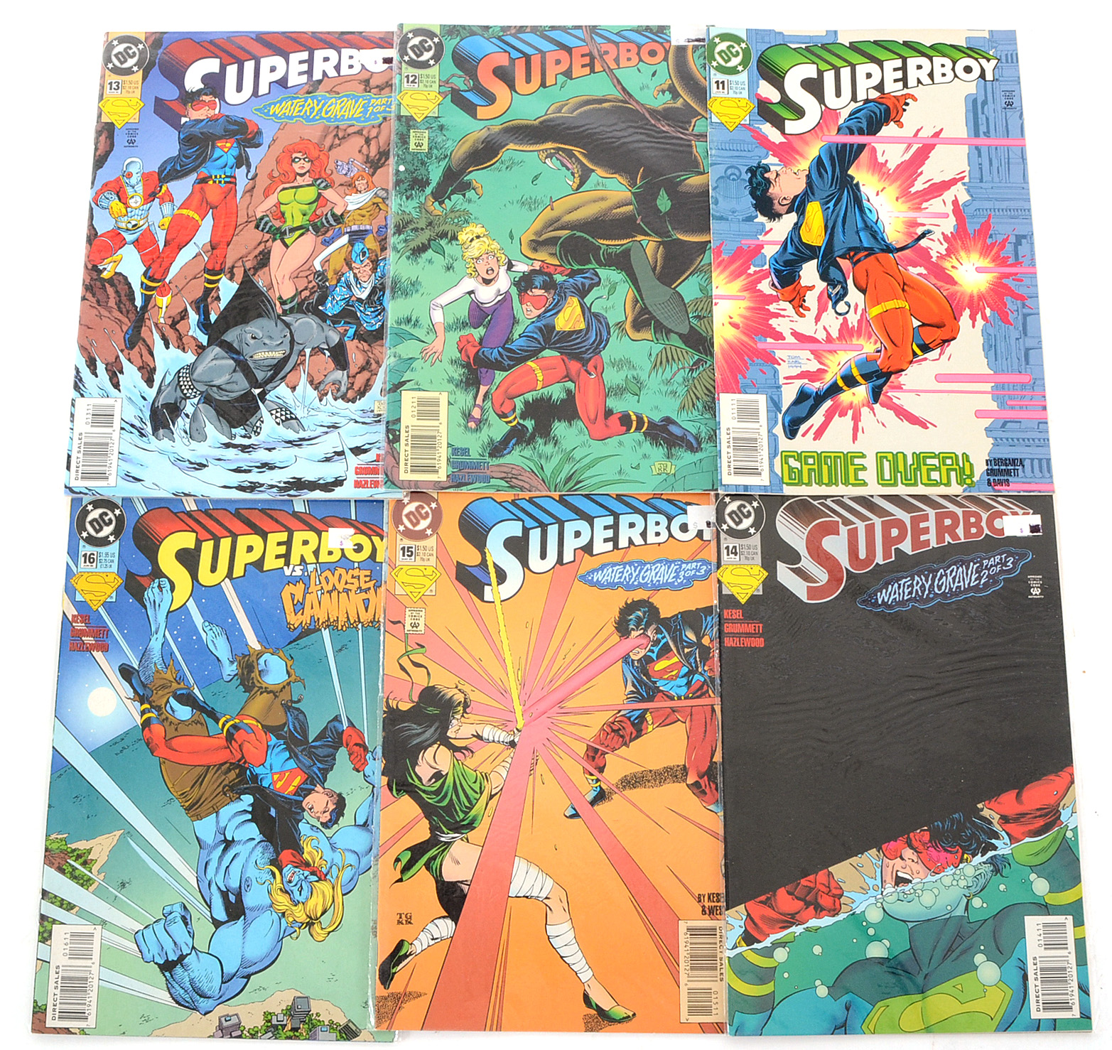 DC "Superboy" Second and Third Series Comics