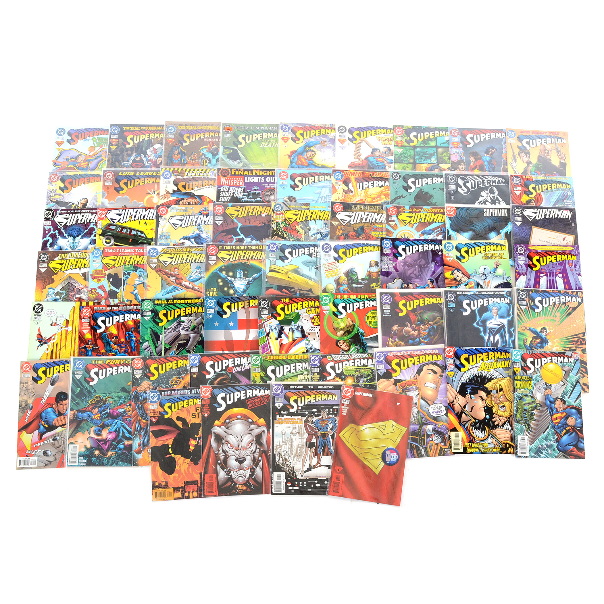 DC “Superman” Second Series With First Electric Blue Superman