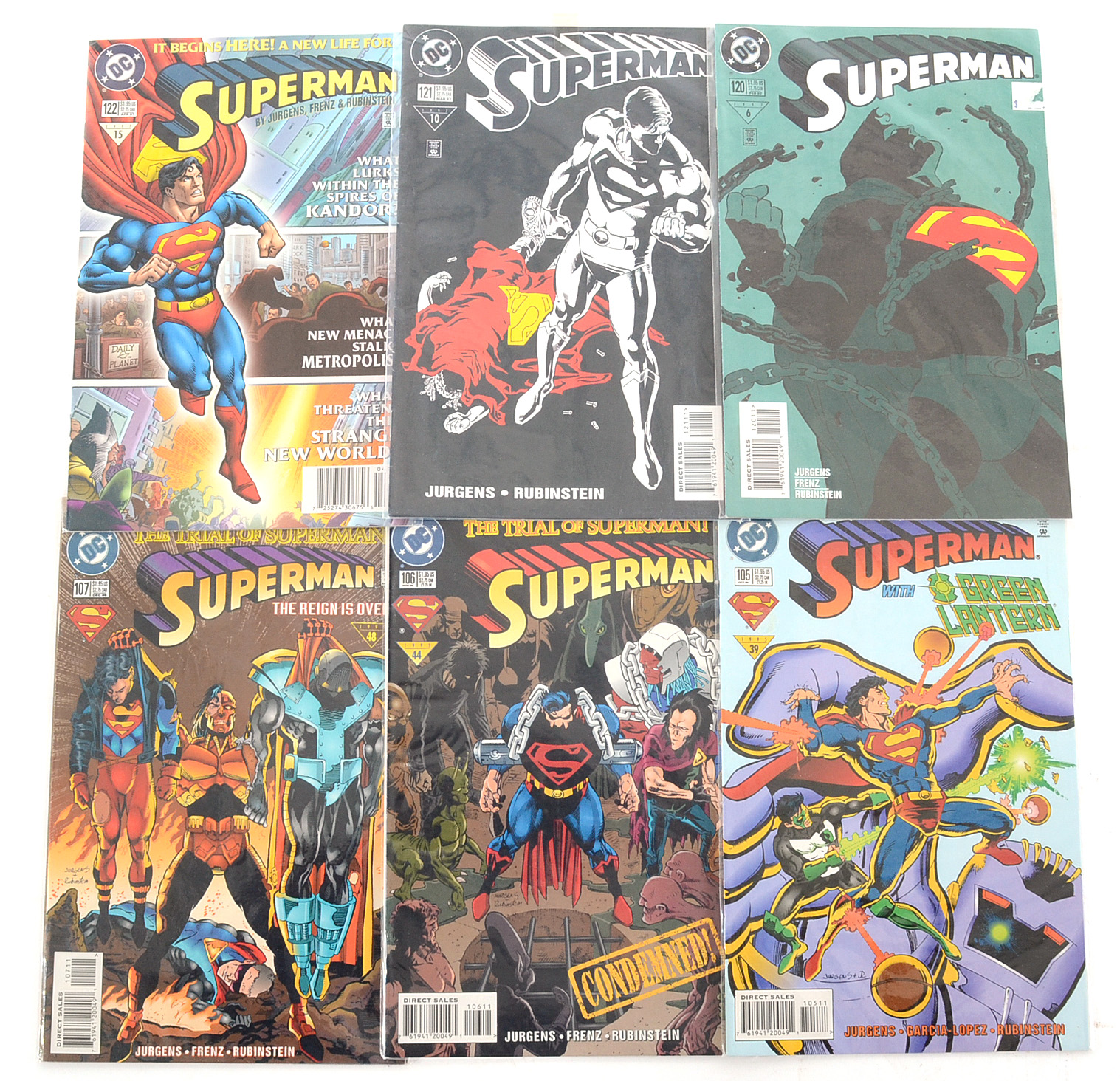 DC “Superman” Second Series With First Electric Blue Superman