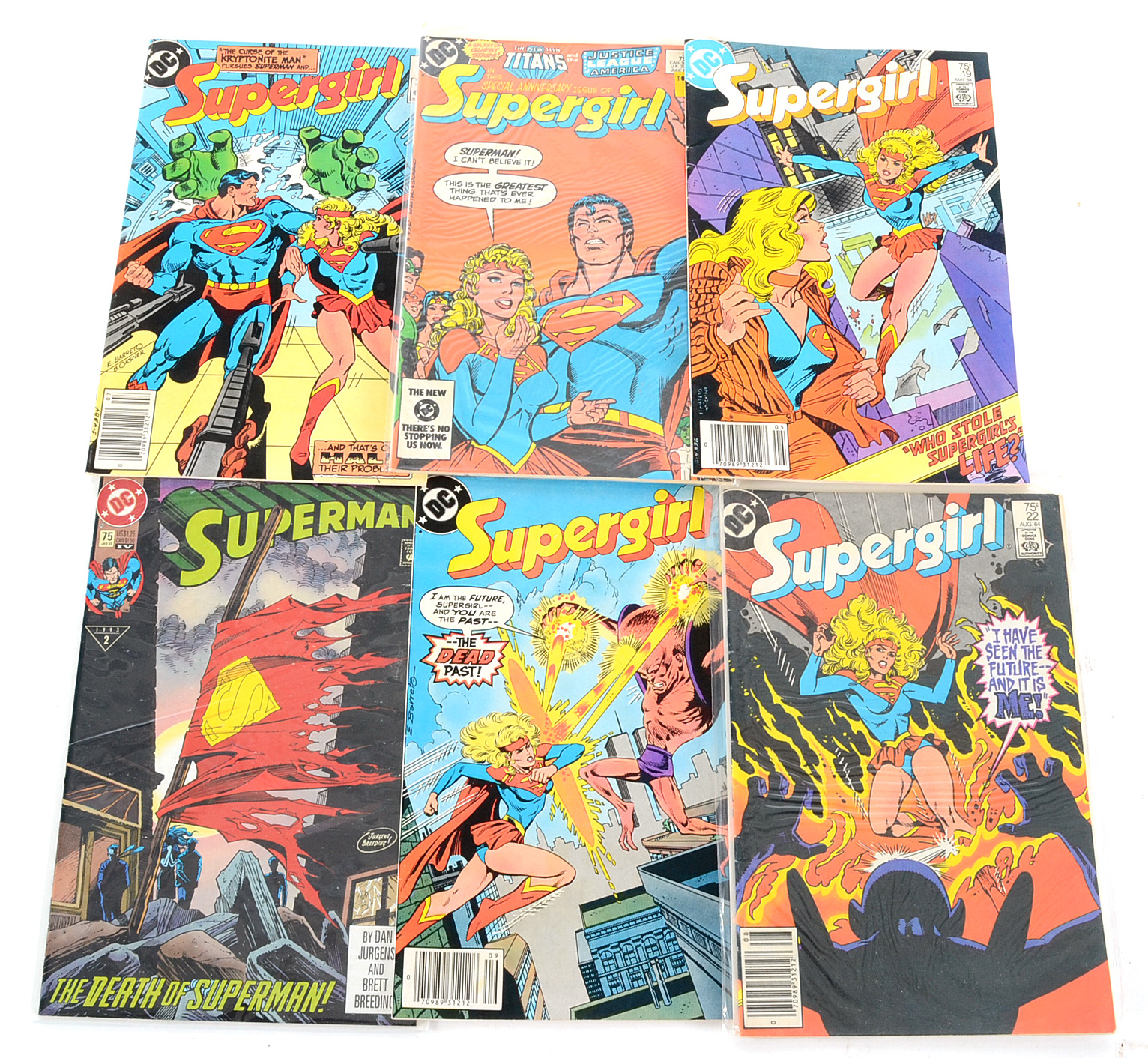 DC Comics Featuring “Death of Superman” and First Steel Appearance