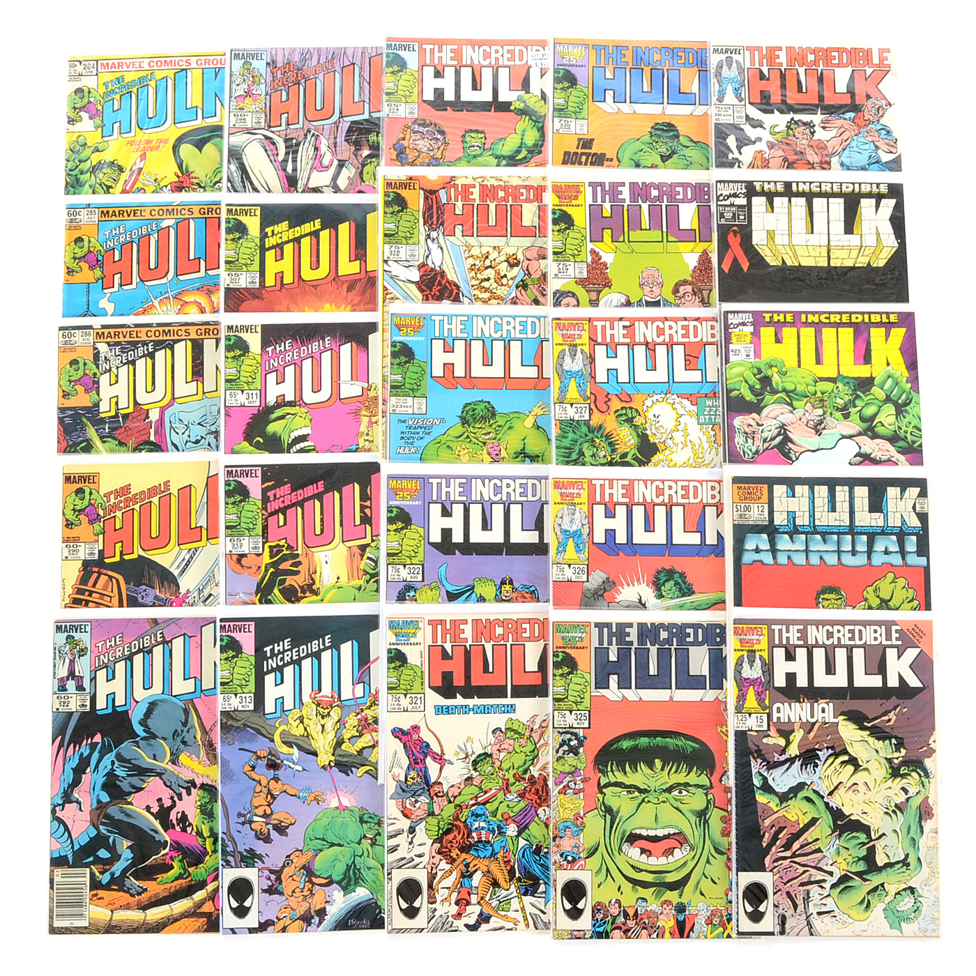 “The Incredible Hulk” Comics Featuring First Todd McFarlane Artwork