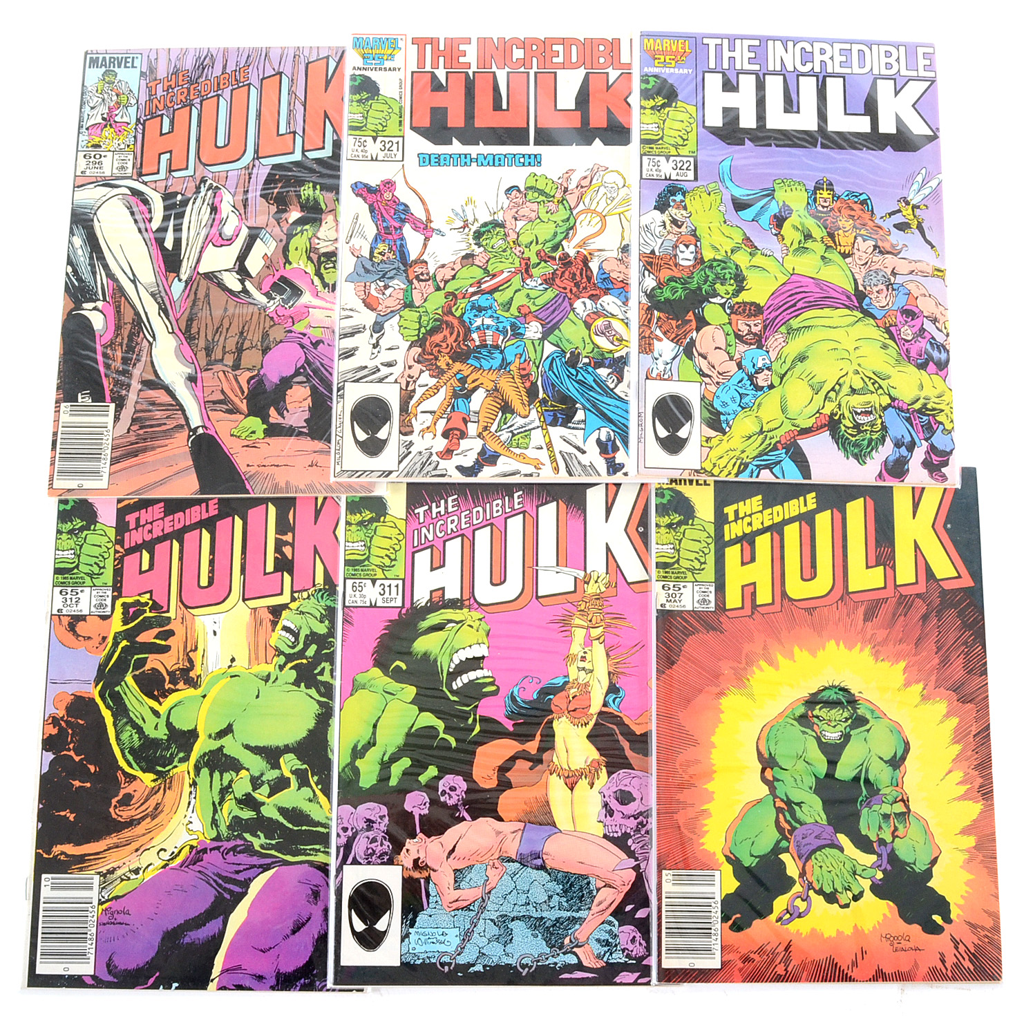 “The Incredible Hulk” Comics Featuring First Todd McFarlane Artwork