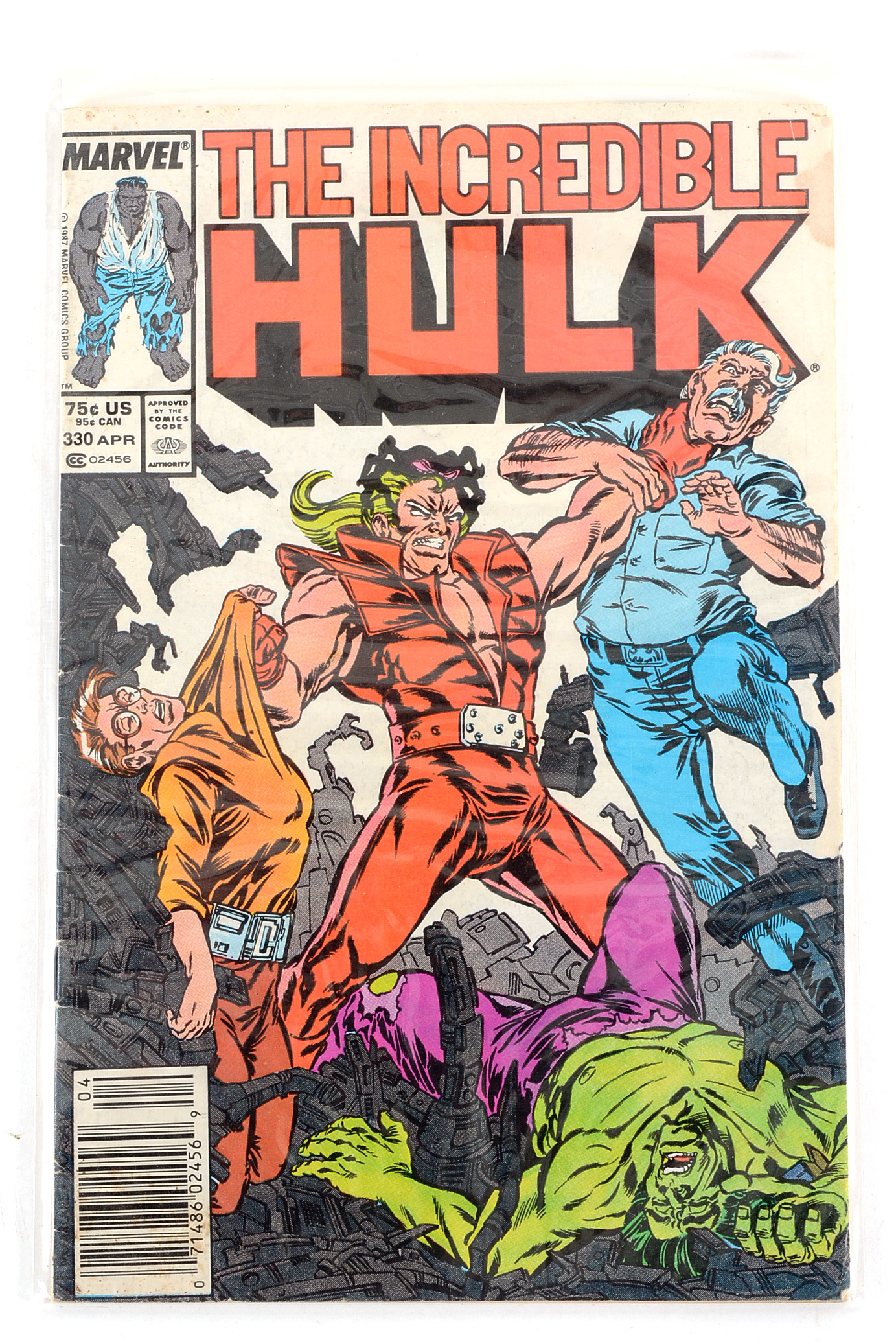 “The Incredible Hulk” Comics Featuring First Todd McFarlane Artwork