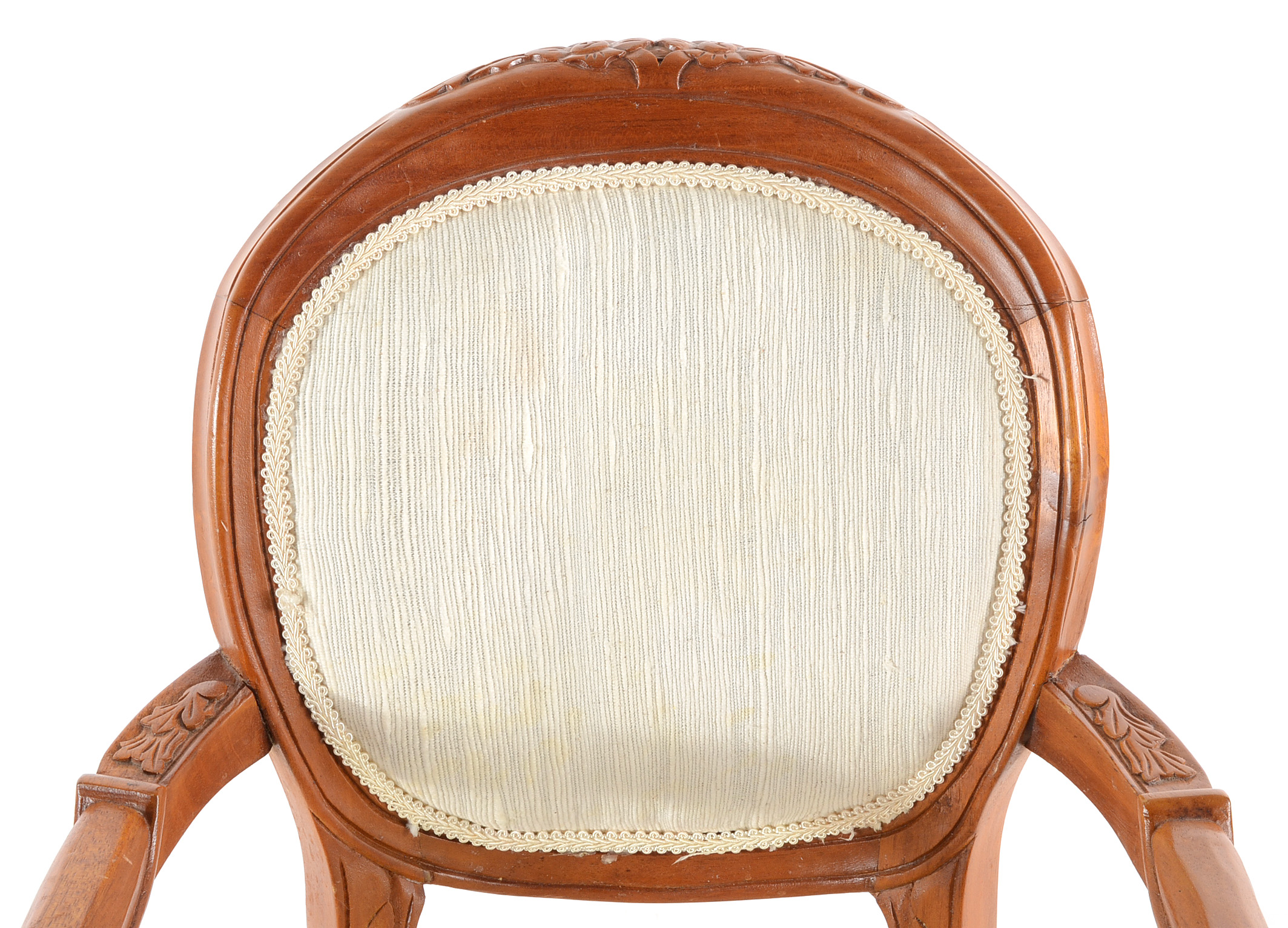 Miniature Louis XVI Style Fauteuil Chair