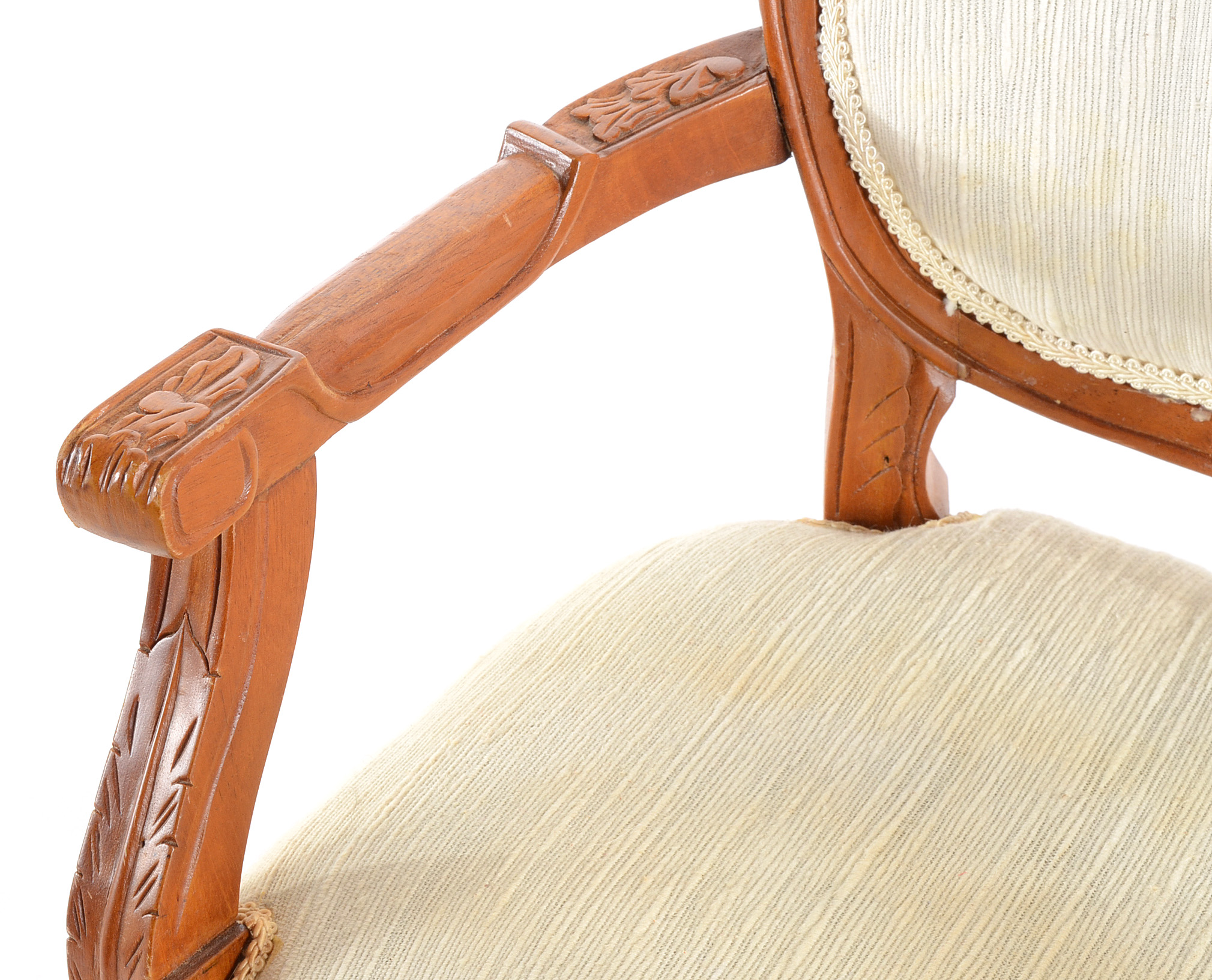 Miniature Louis XVI Style Fauteuil Chair