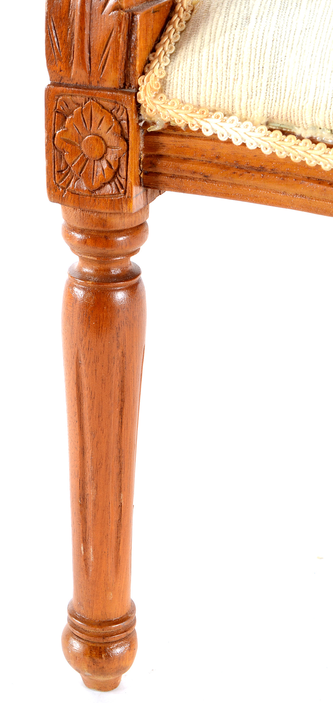 Miniature Louis XVI Style Fauteuil Chair