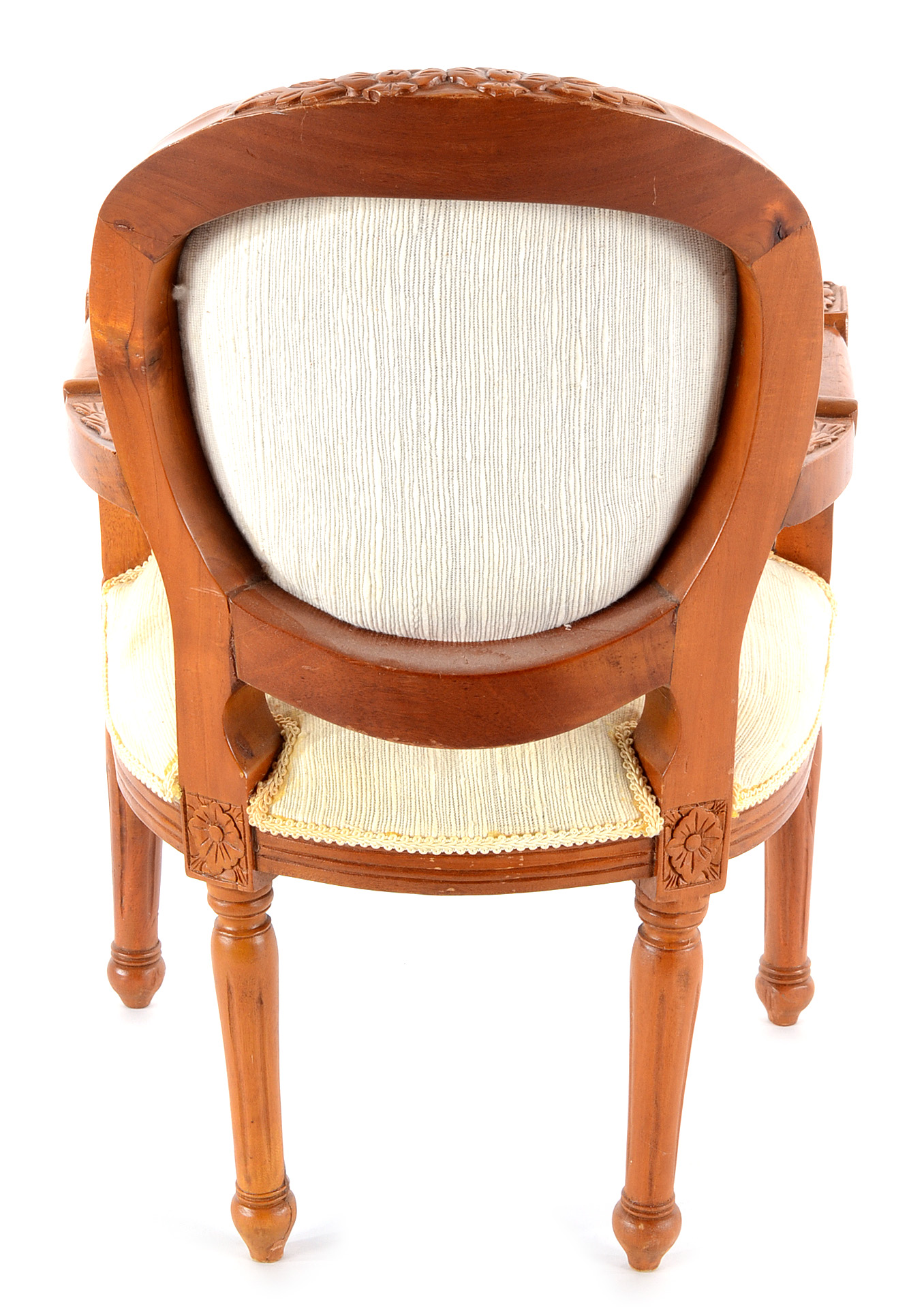 Miniature Louis XVI Style Fauteuil Chair