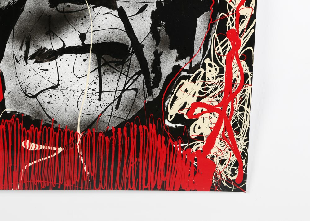 Michael Kulick Original Painting on Poster Board