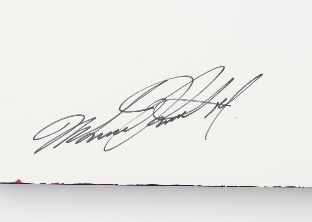 Michael Kulick Original Painting on Poster Board