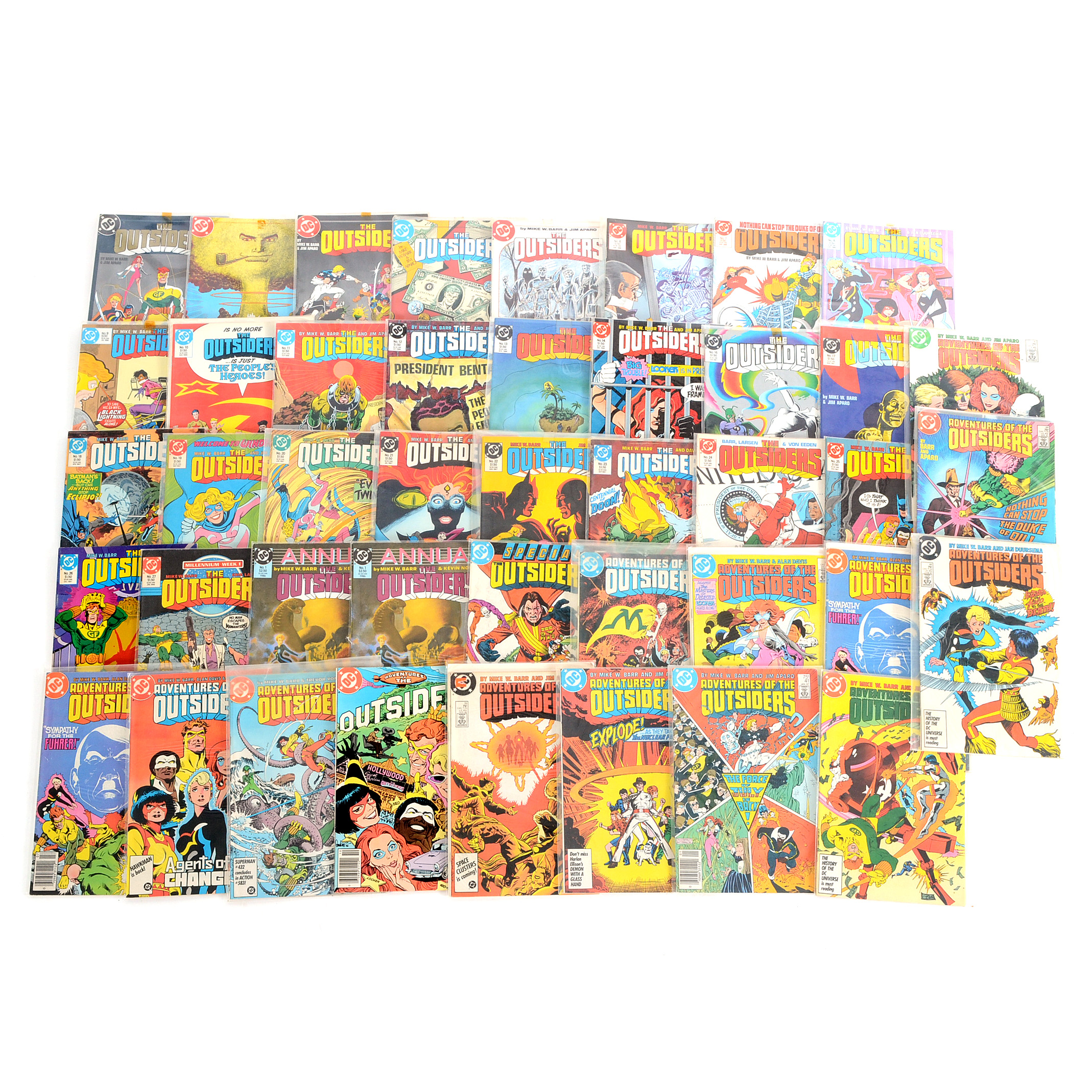 Modern Age DC "Outsiders" Comics