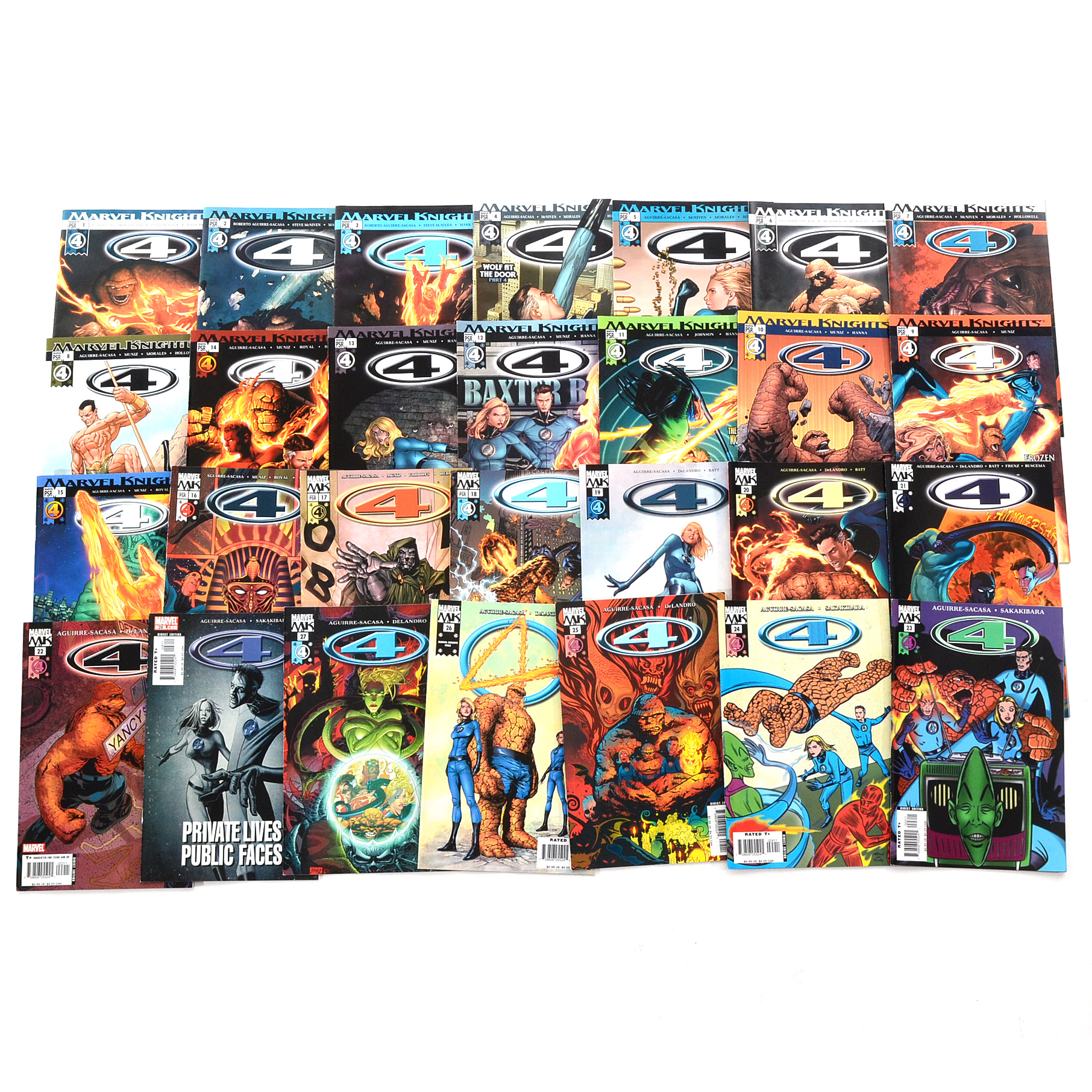 “Marvel Knights: 4” Issues 1-28