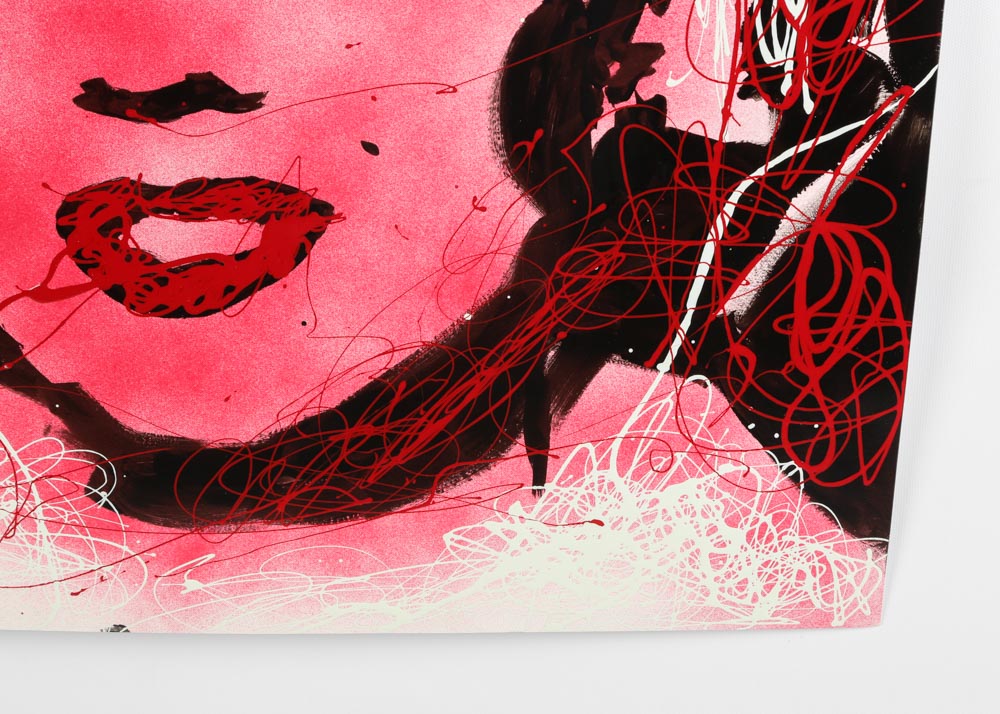 Michael Kulick Original Painting on Poster Board