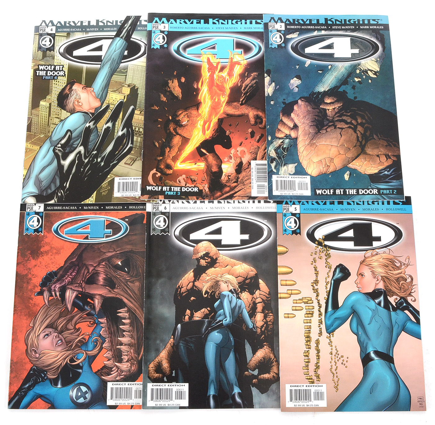 “Marvel Knights: 4” Issues 1-28