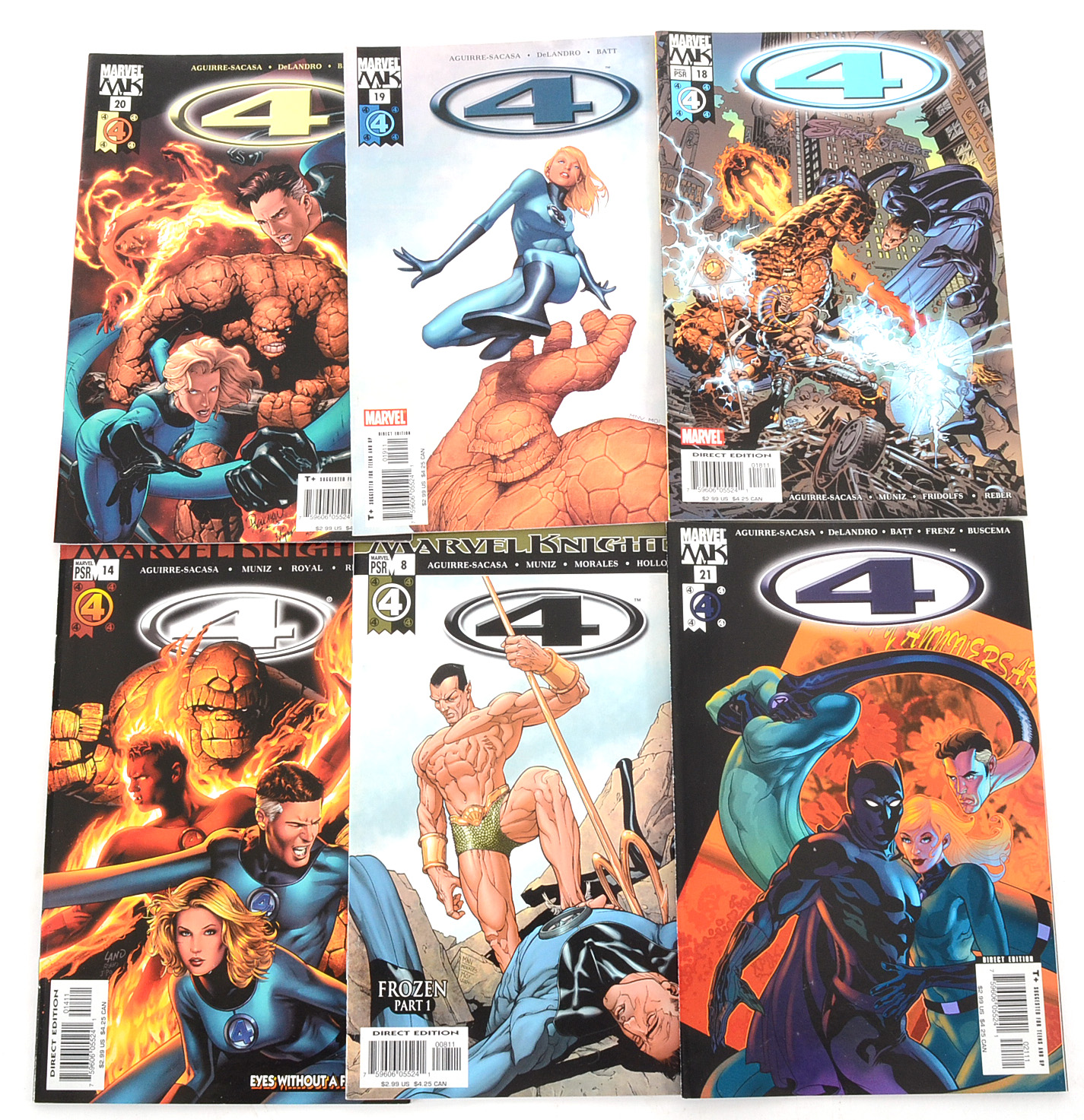 “Marvel Knights: 4” Issues 1-28