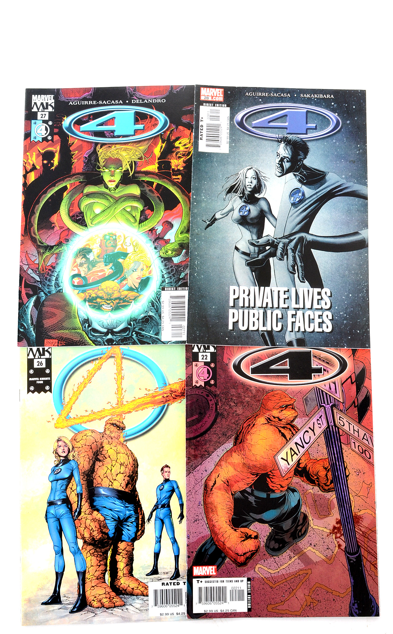 “Marvel Knights: 4” Issues 1-28