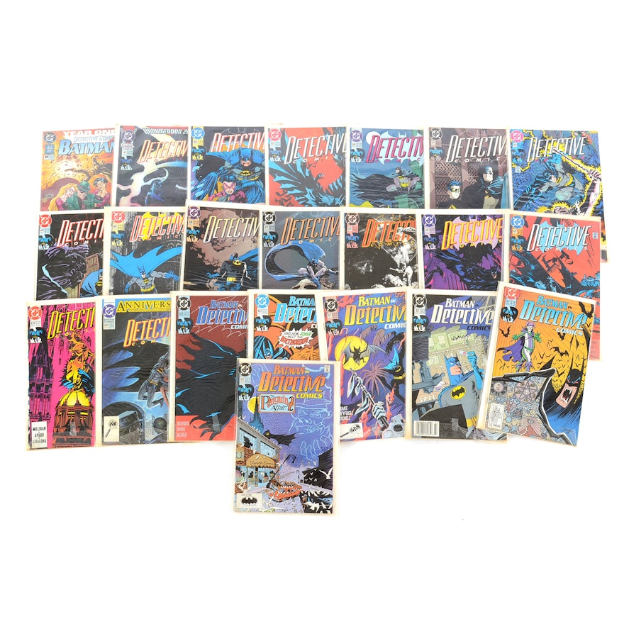 Consecutive “Detective Comics” and “Detective Comics Annual”