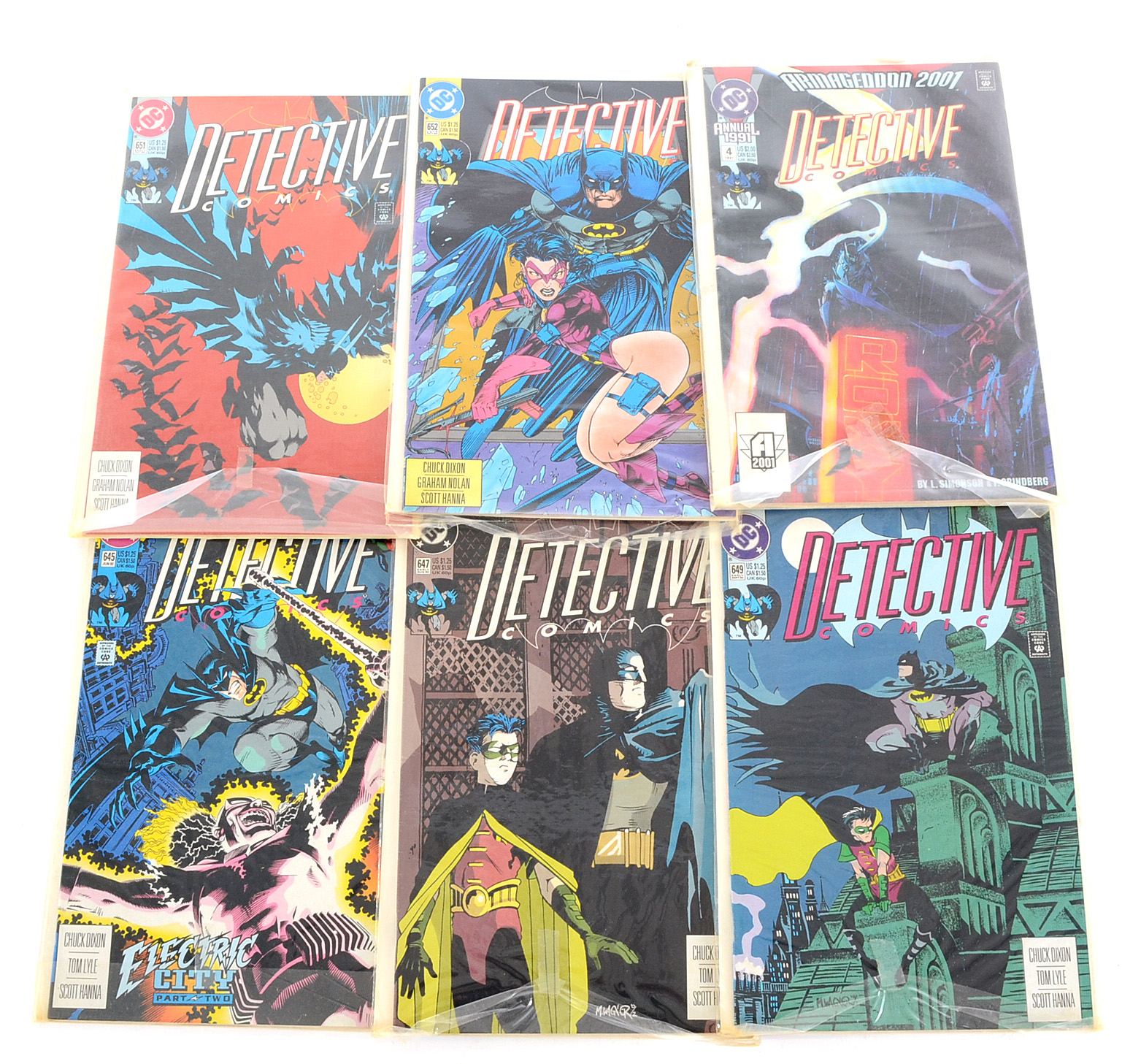 Consecutive “Detective Comics” and “Detective Comics Annual”