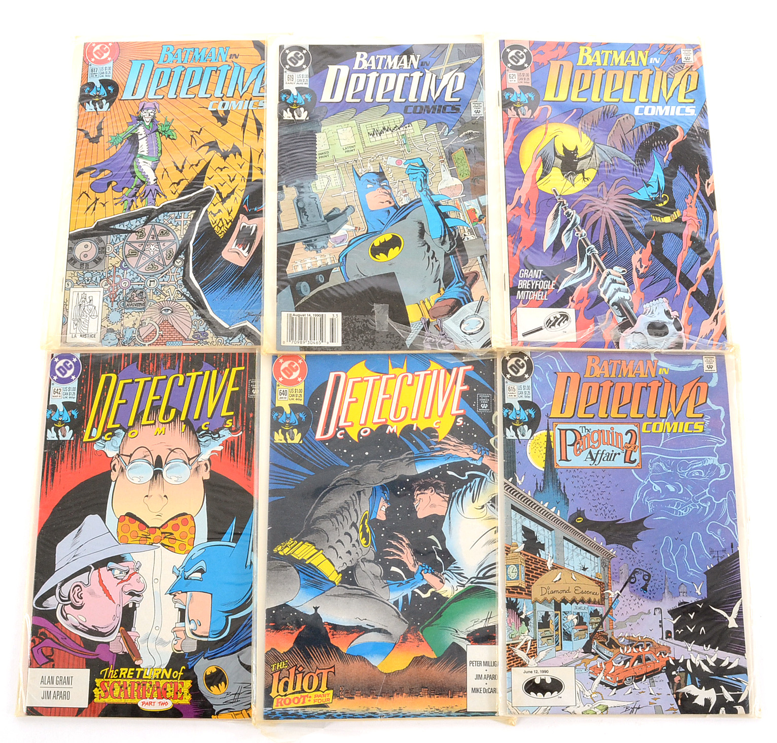Consecutive “Detective Comics” and “Detective Comics Annual”