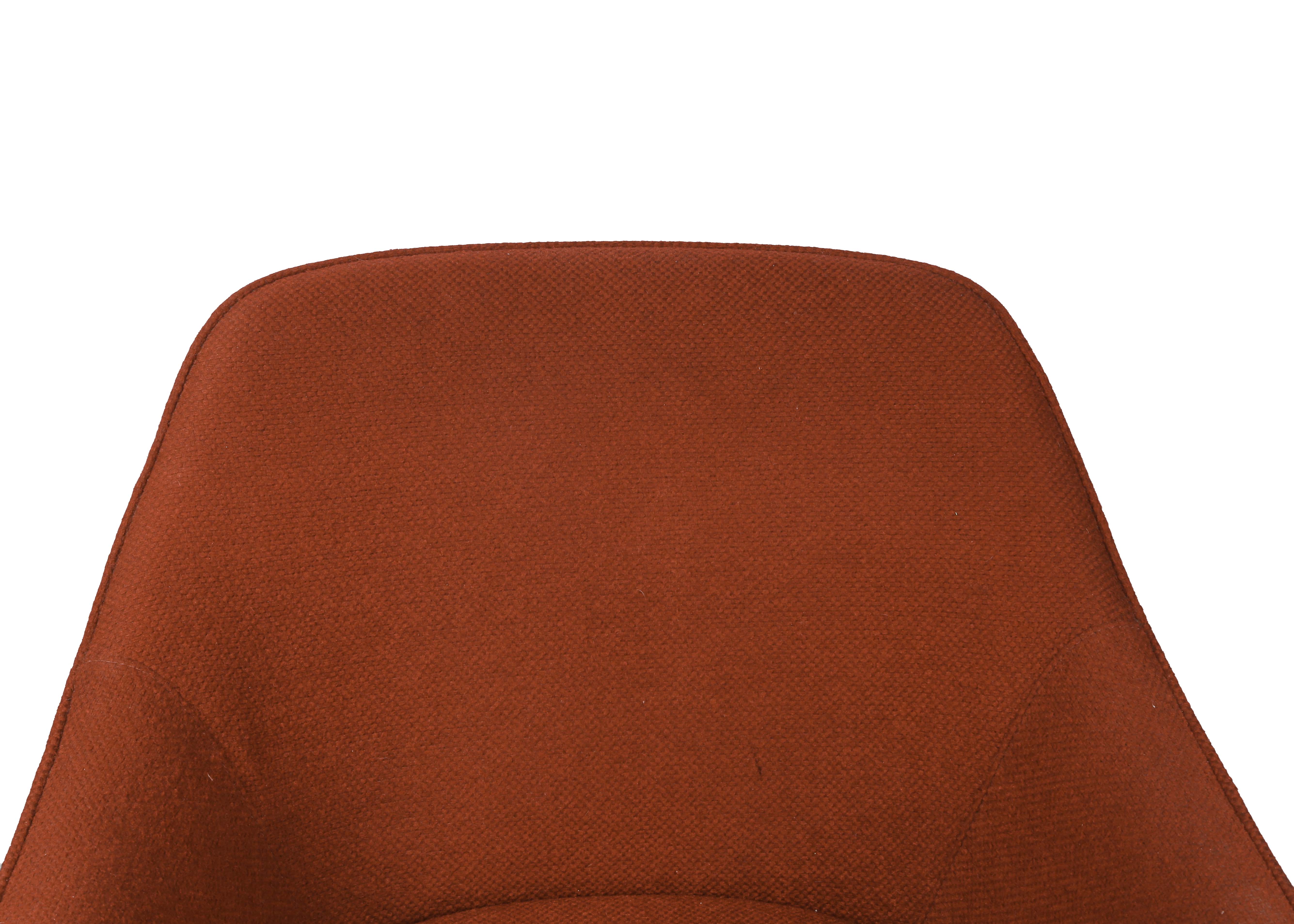 Mid Century Modern Rolling Tub Chair by Burris Industries