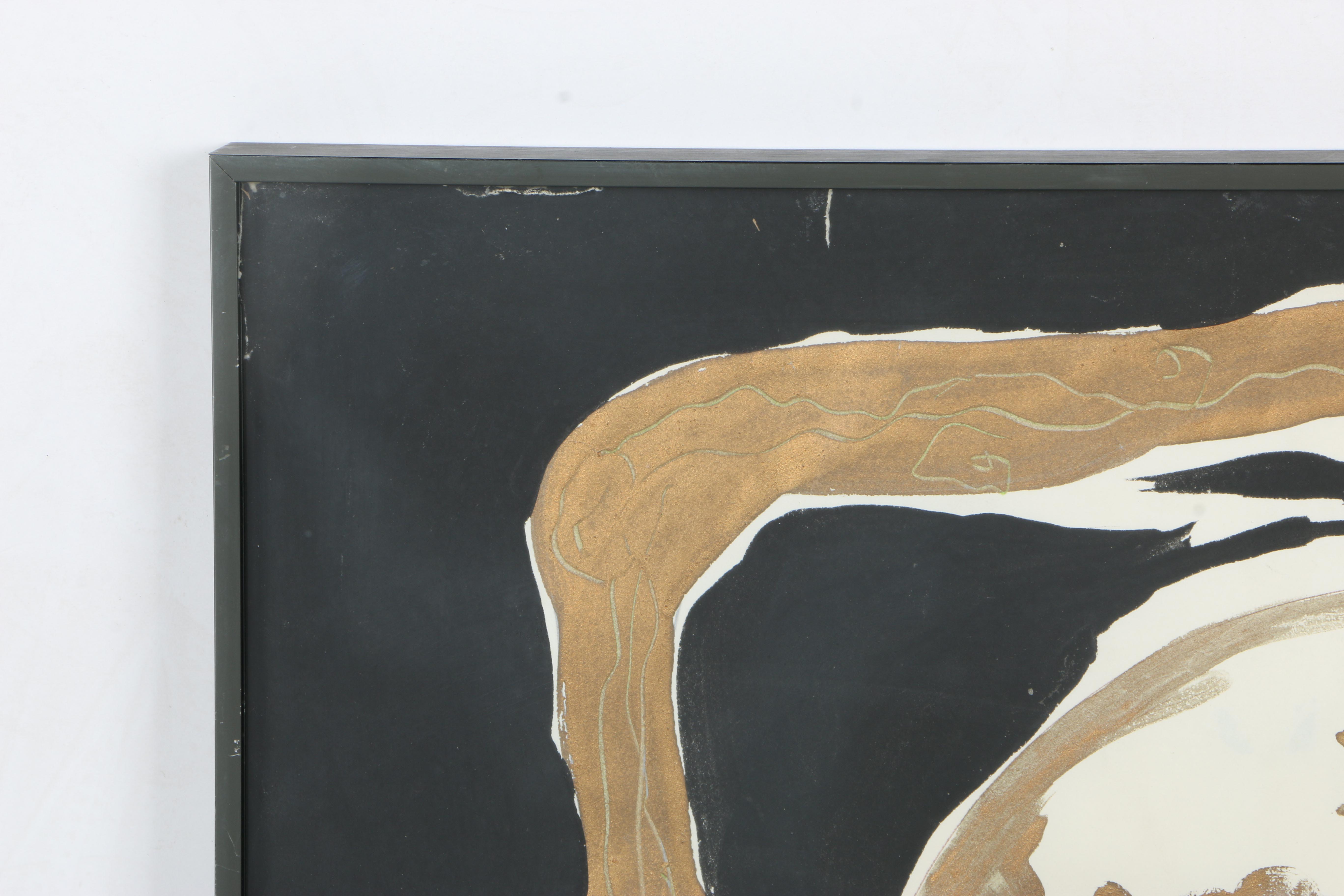 Jaff Noel Seijas Original Mixed Media Painting "St. Sebastian"