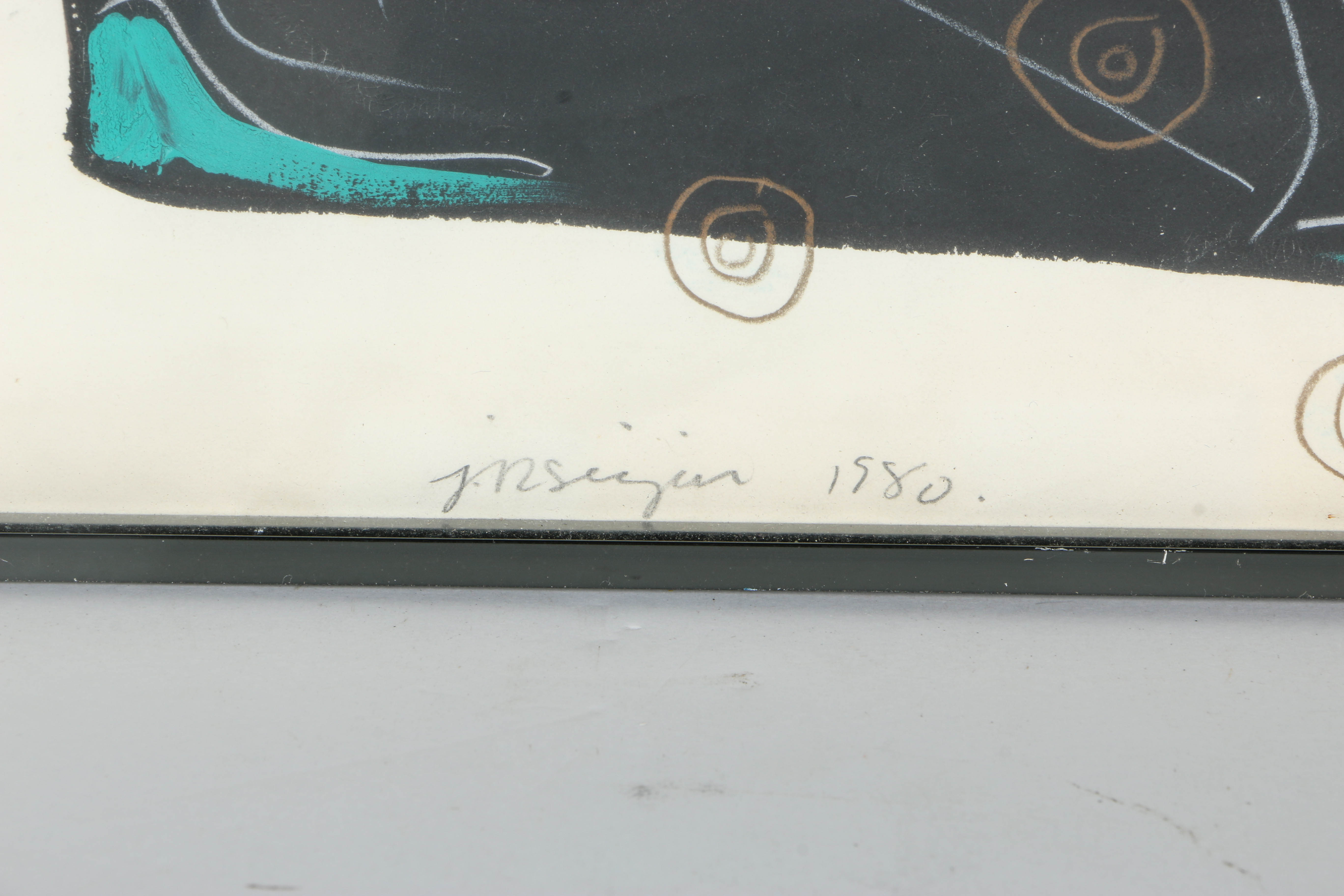 Jaff Noel Seijas Original Mixed Media Painting "St. Sebastian"