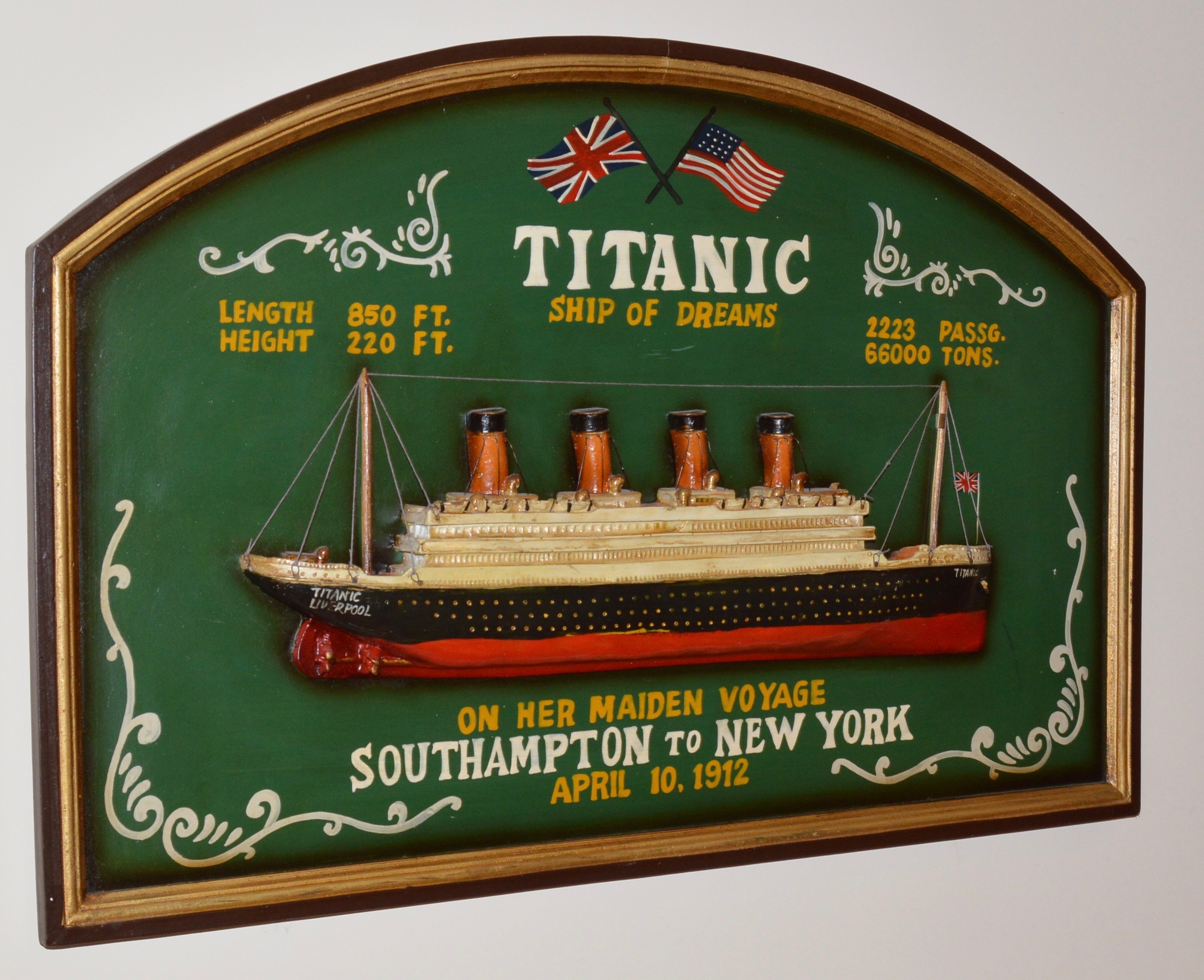 Pair of Pub Art Plaques