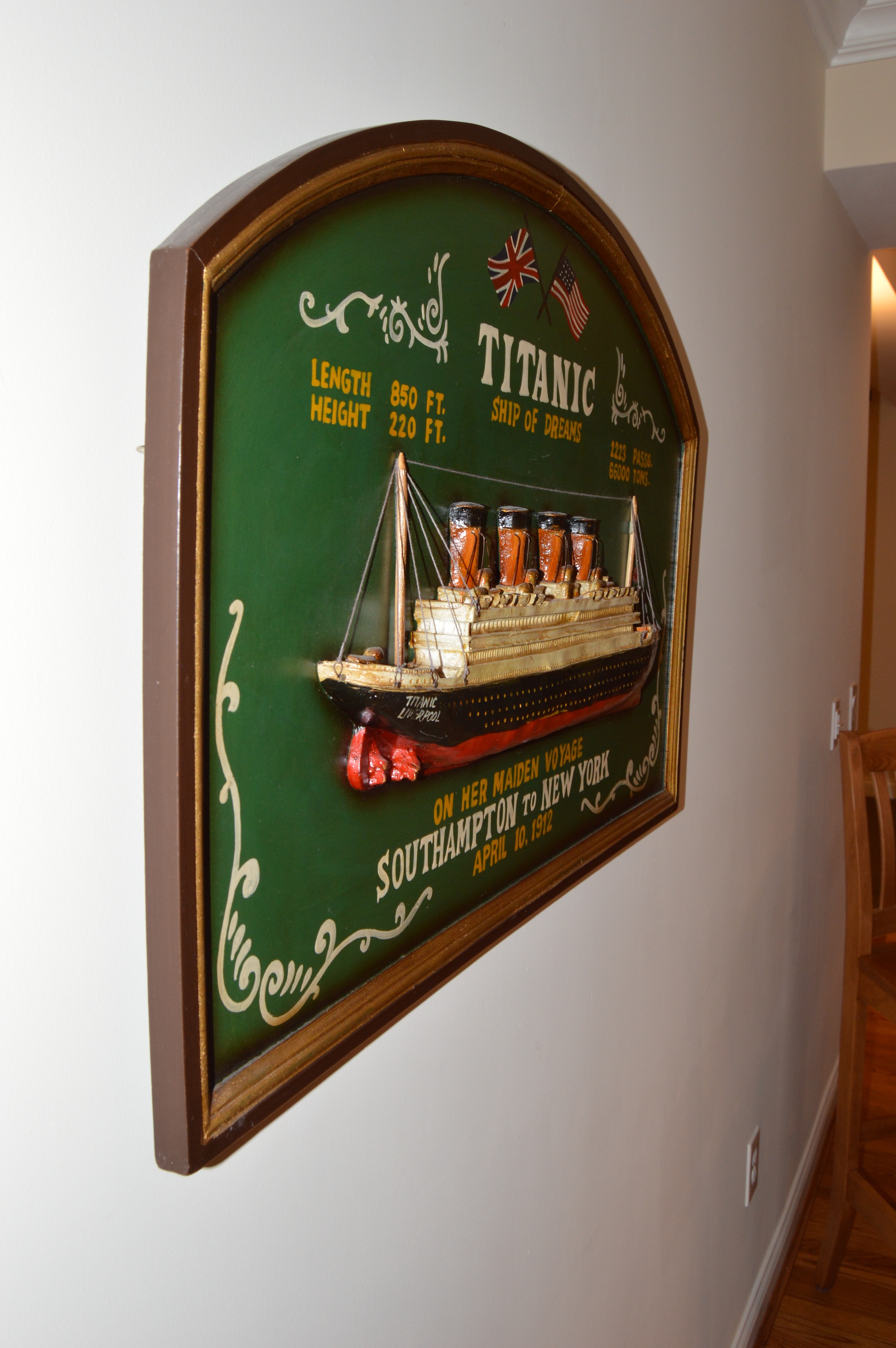 Pair of Pub Art Plaques