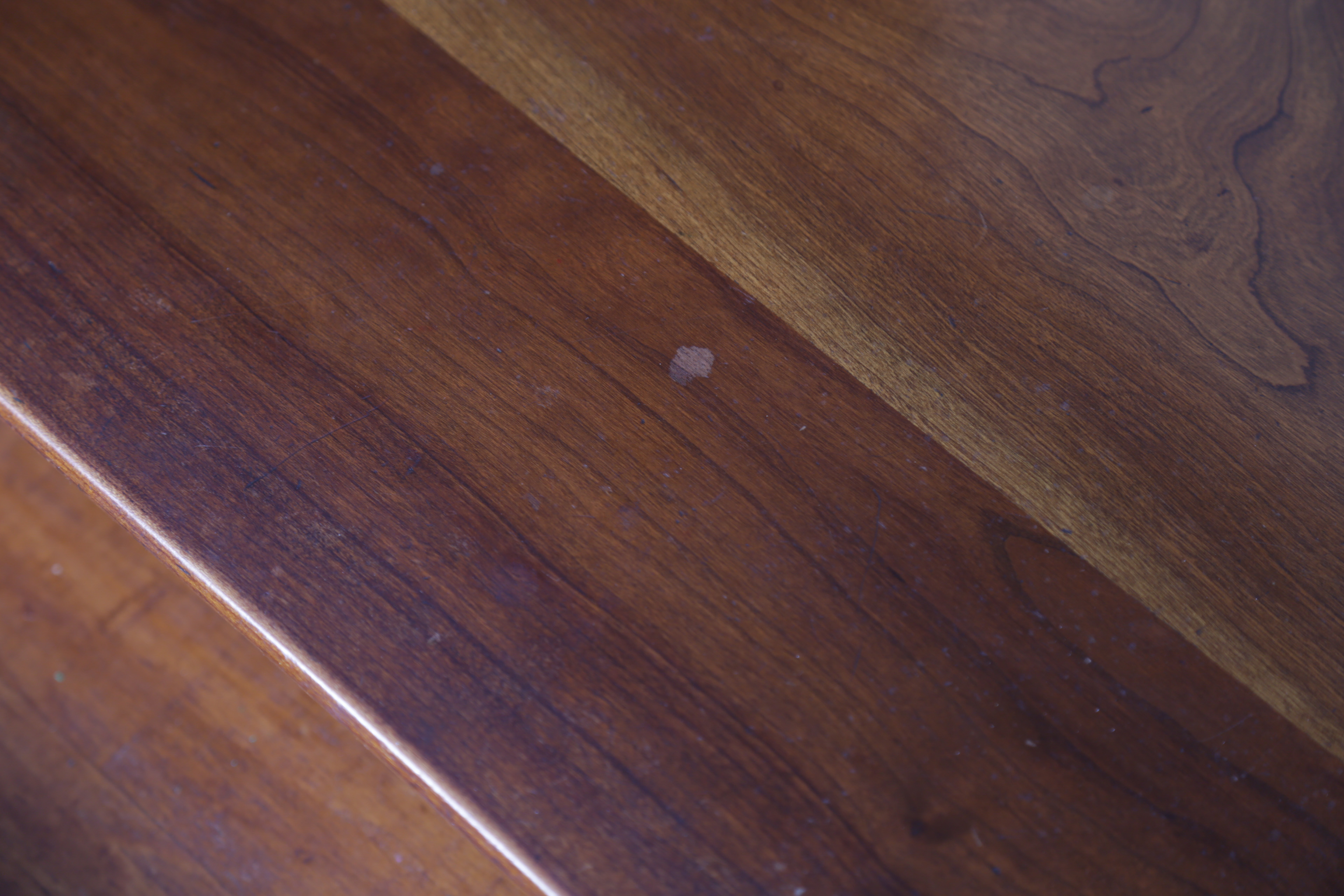 Stickley Dressing Table and Bench With Rush Seat